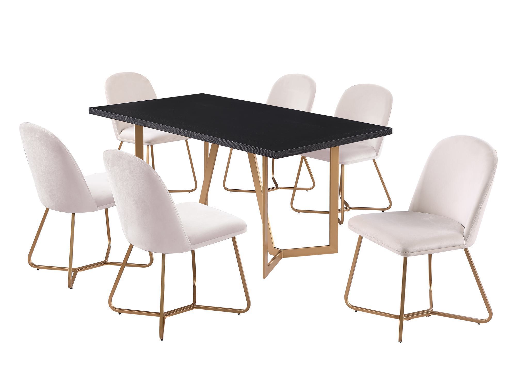 FARATI D2001DC-BEIGE Dining-Chairs - View #8