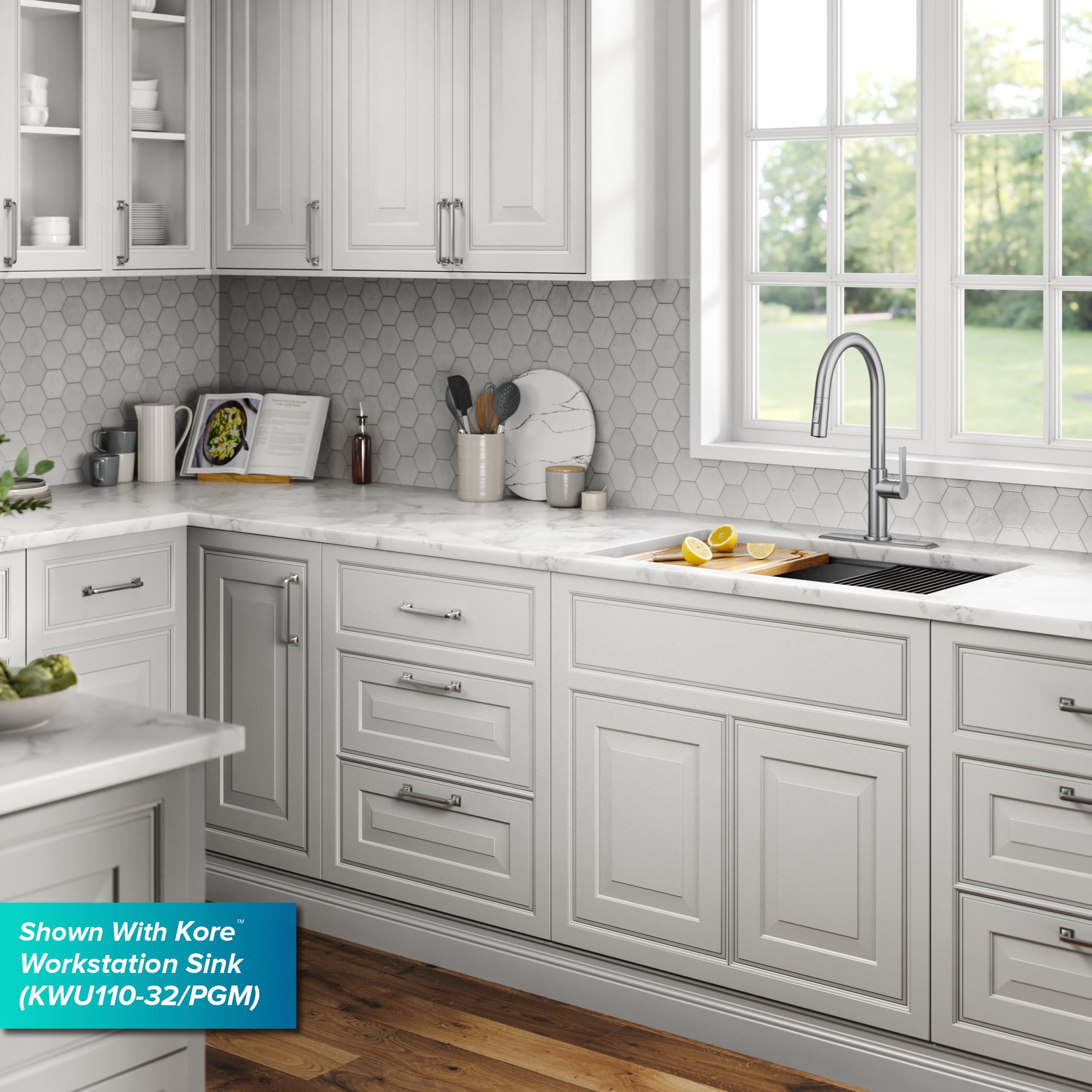 Kraus KPF-2820SFS-DP02SFS Kitchen-Faucets - View #12
