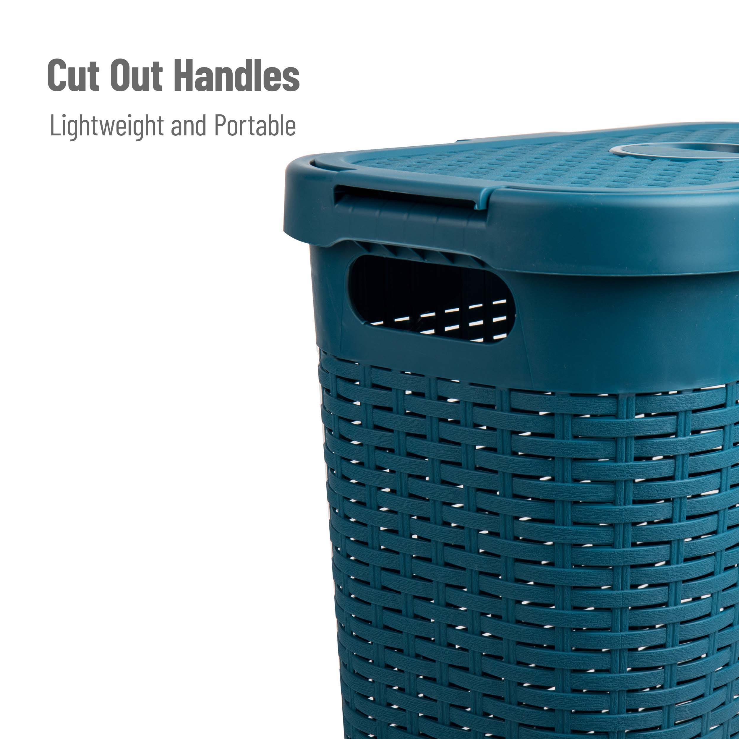 Mind Reader 40HAMP2PK-BLU Hamper-Baskets - View #4