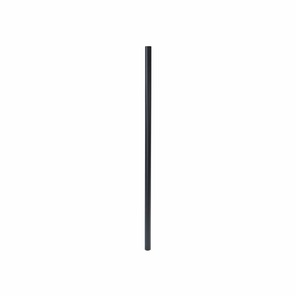 RELIABILT 1-in x 1-in x 26-in Black Sand Galvanized steel Round Deck baluster ( 100 -Pack)
