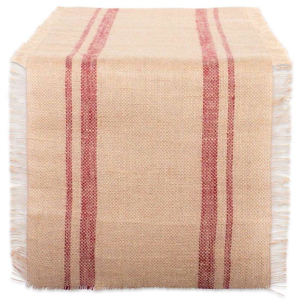 DII CAMZ38410 Barn Red Table runner
