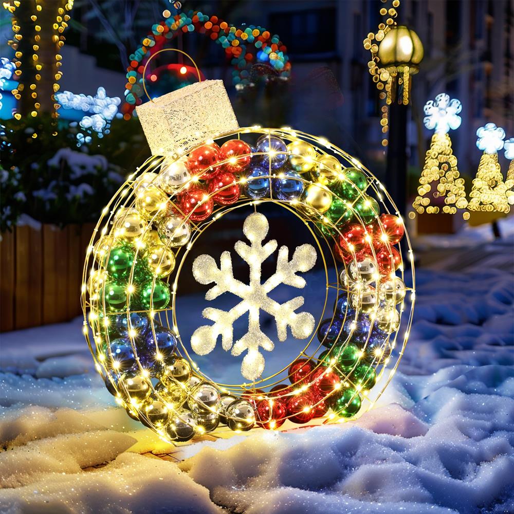 LuxenHome WHHD2078 Outdoor-Christmas-Decor - View #4
