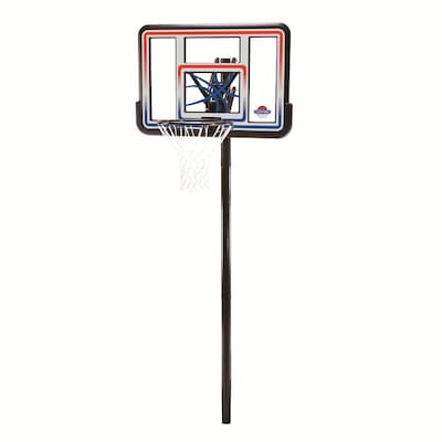 Backboard Basketball System, Lifetime Basketball Hoop In Ground Sleeve