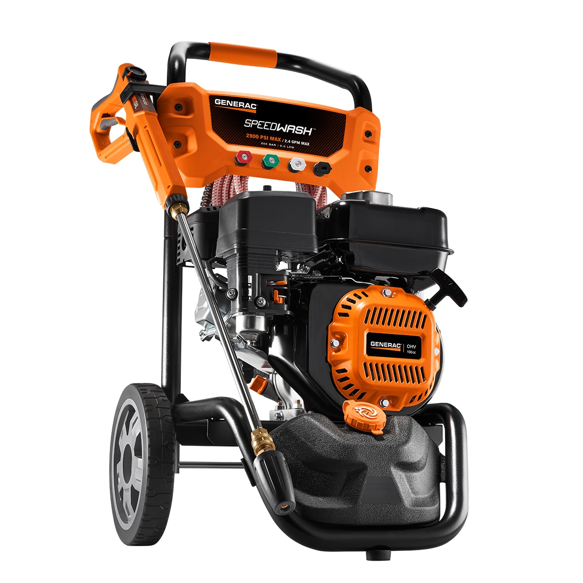 Generac SpeedWash 2900 PSI 2.4-Gallon-GPM Cold Water Gas Pressure ...