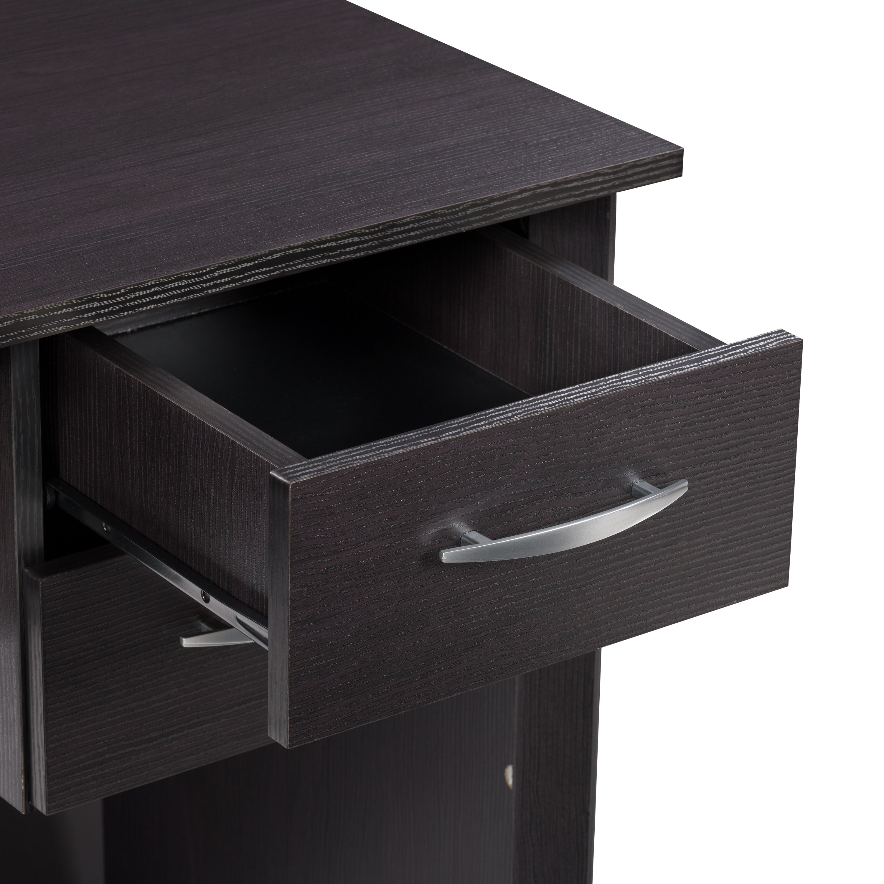 CorLiving Kingston 39-in Black Modern/Contemporary Computer Desk in the ...