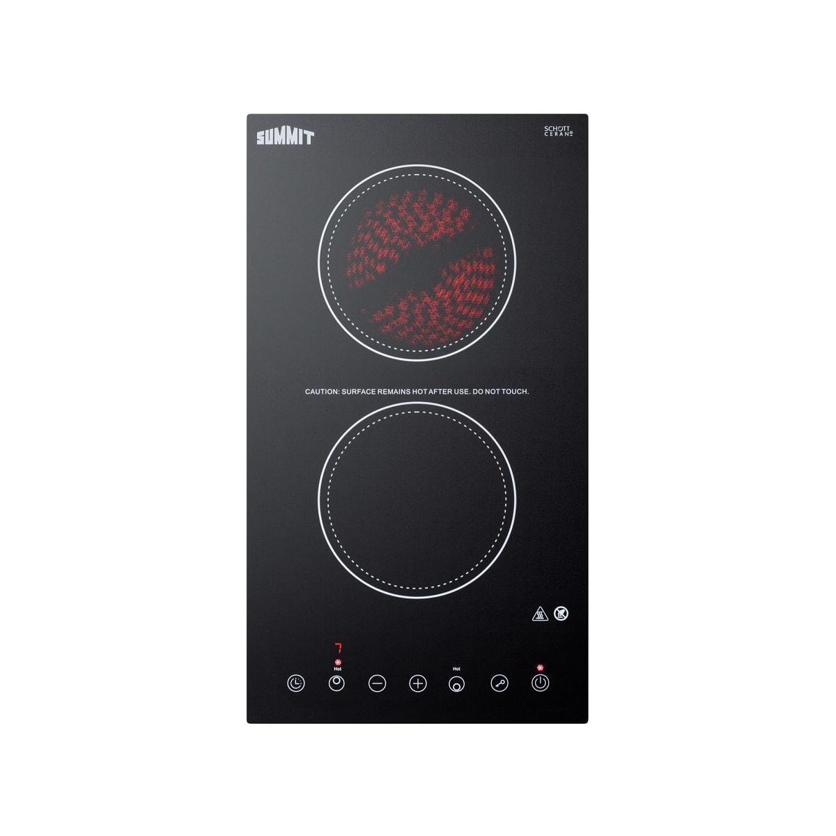 Summit Appliance CR2B15T1B Elec-Cktp - View #2