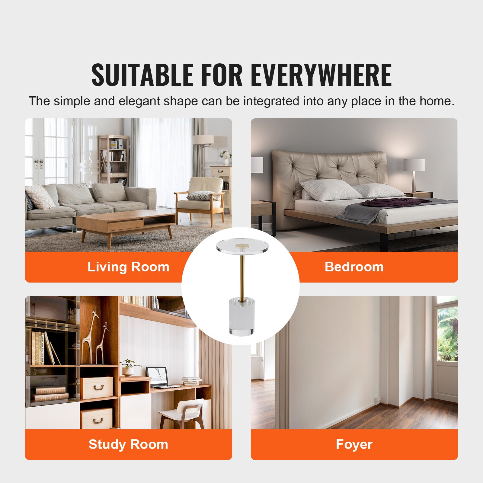 VEVOR SCYKLBZYXTMS02308V0 End-Tables - View #6