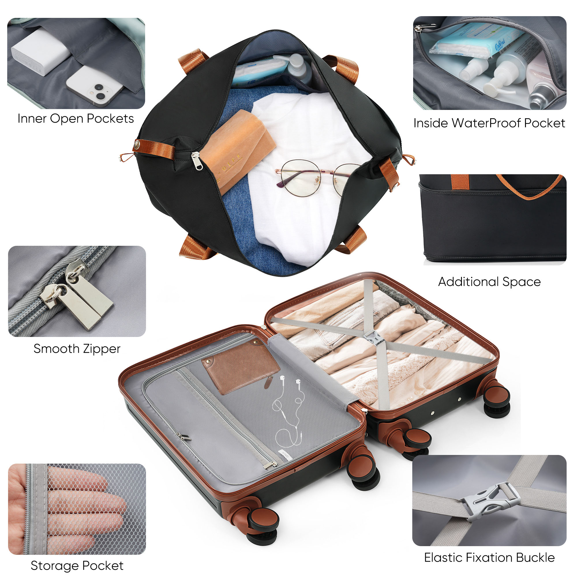 Bybafun YD9600062 Luggage-And-Luggage-Sets - View #8