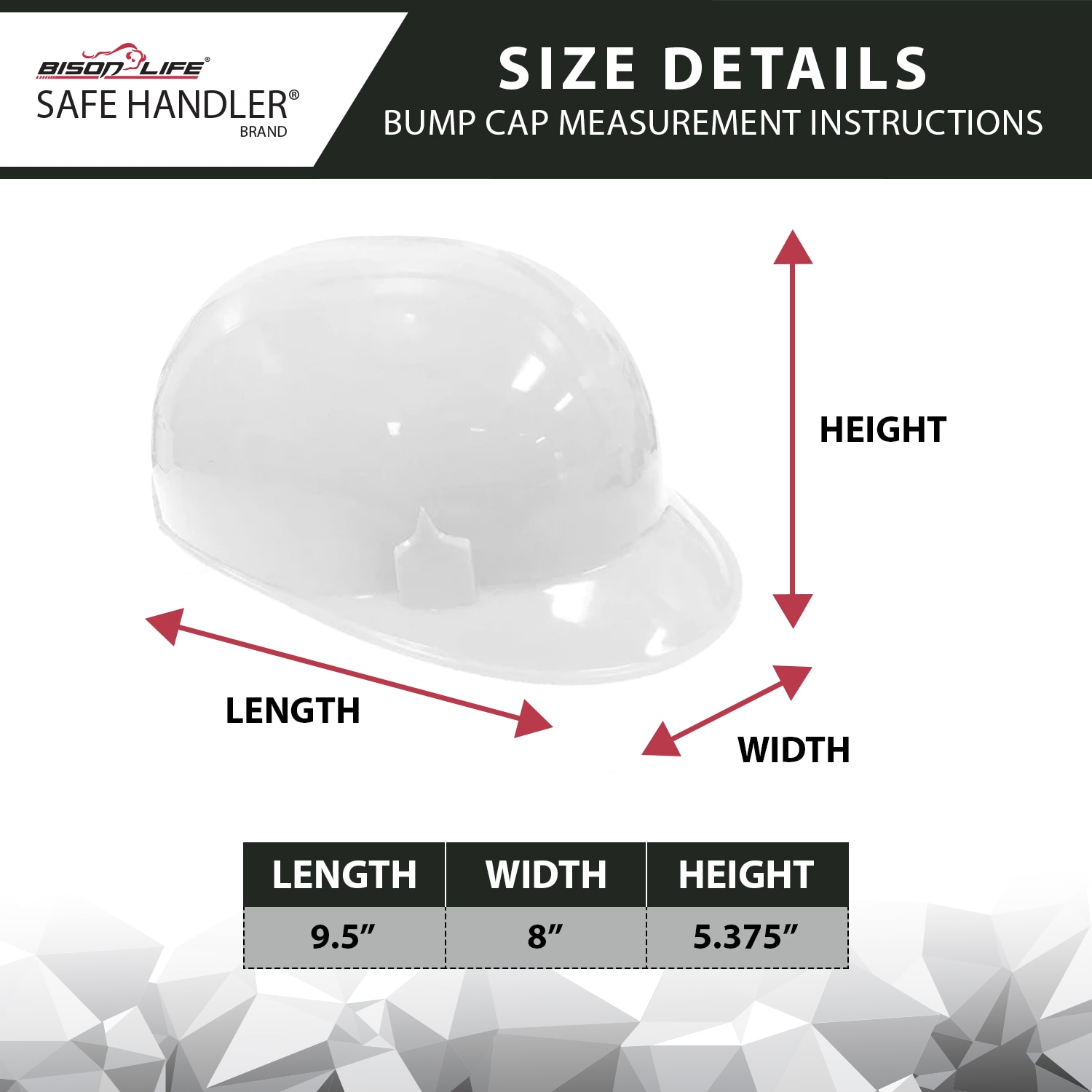 BISON LIFE BIS-WBC-14 Safety-Hats - View #2