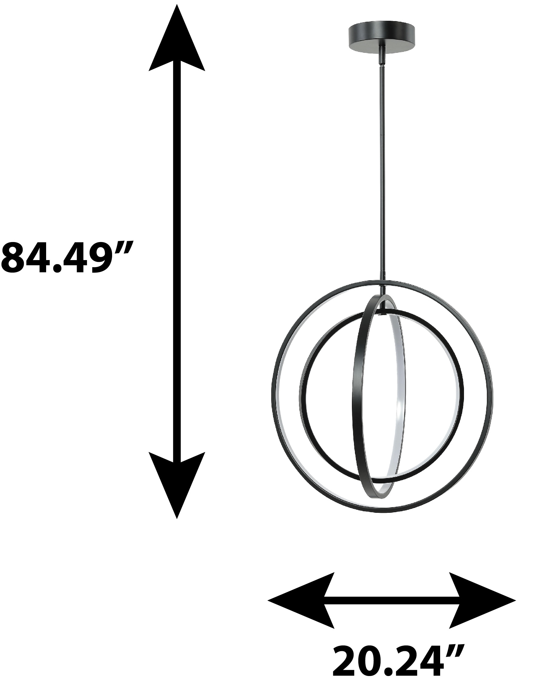 Origin 21 CHL22BLK Pendant-Lights - View #11