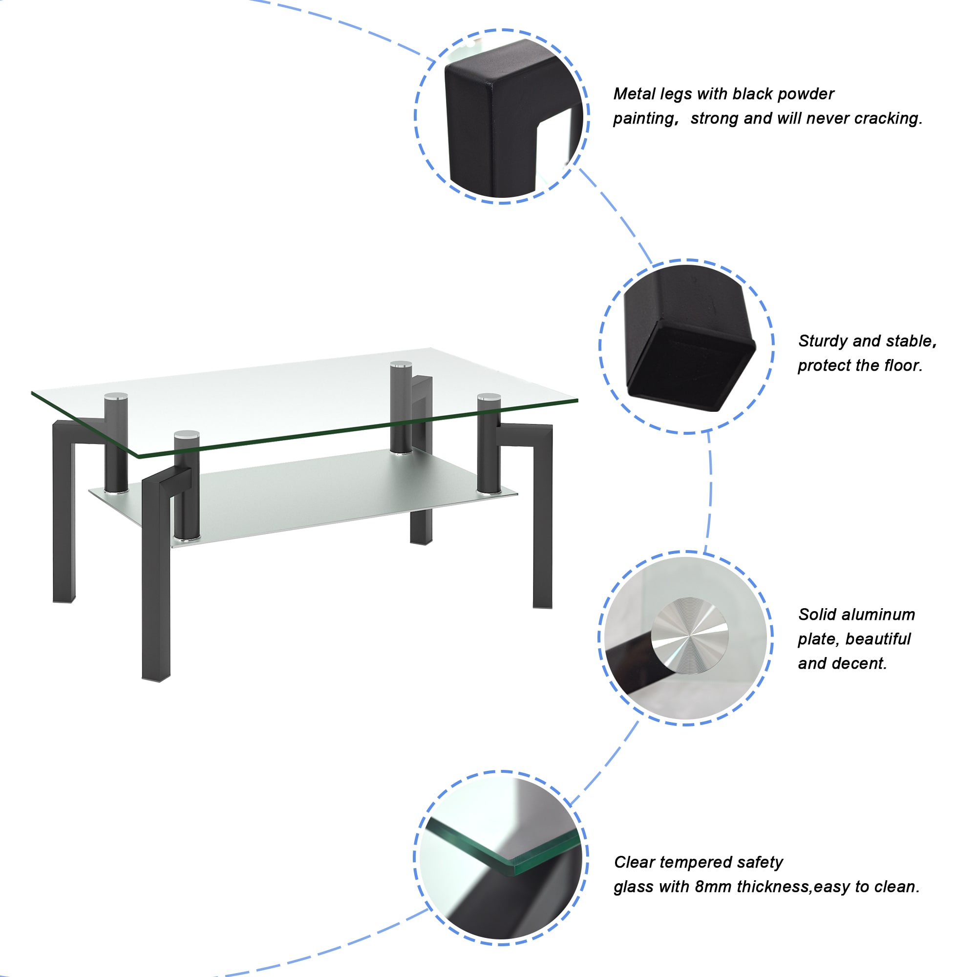 Siavonce XH52739 Coffee-Tables - View #8