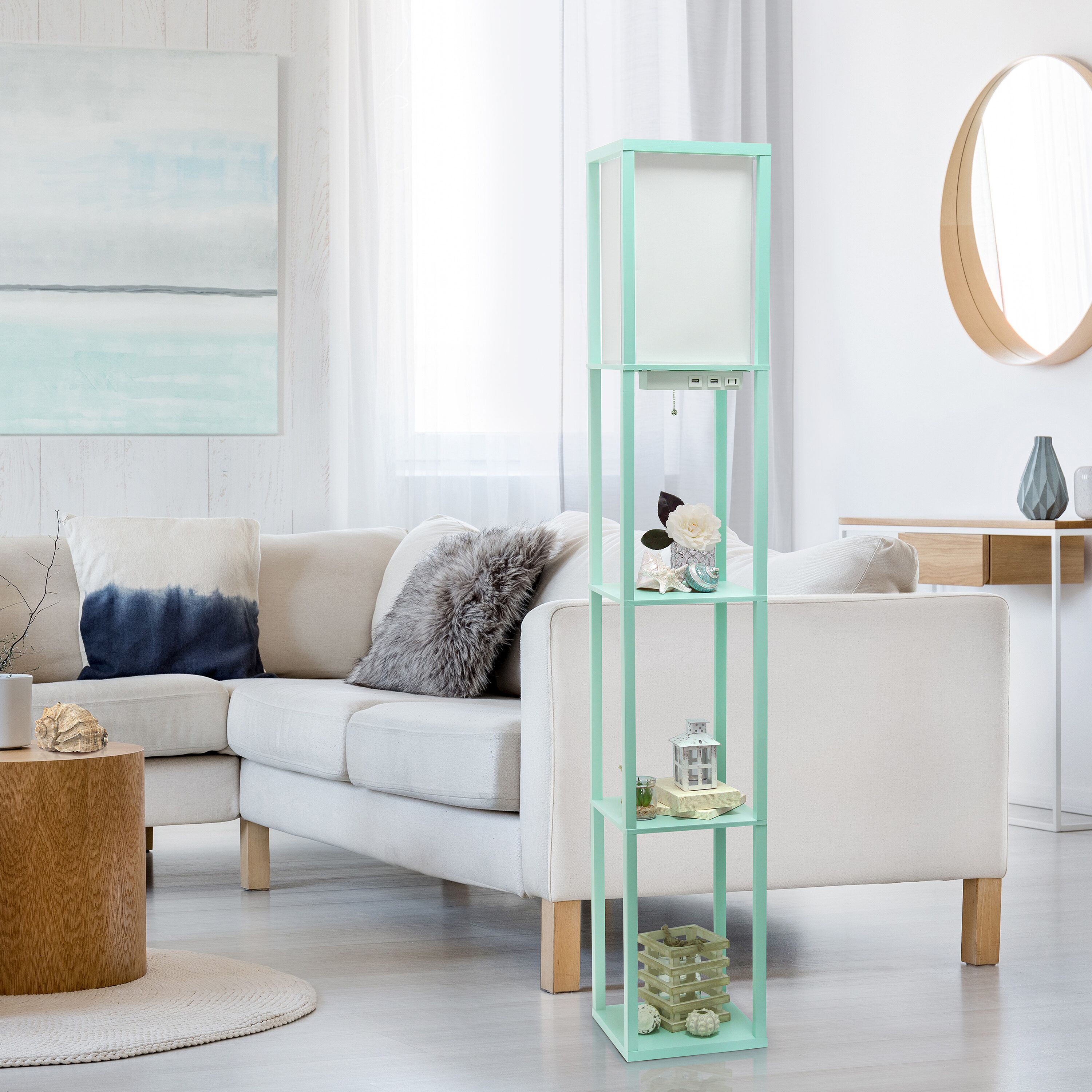 Simple Designs LF5000-AQU floorlamps - View #6