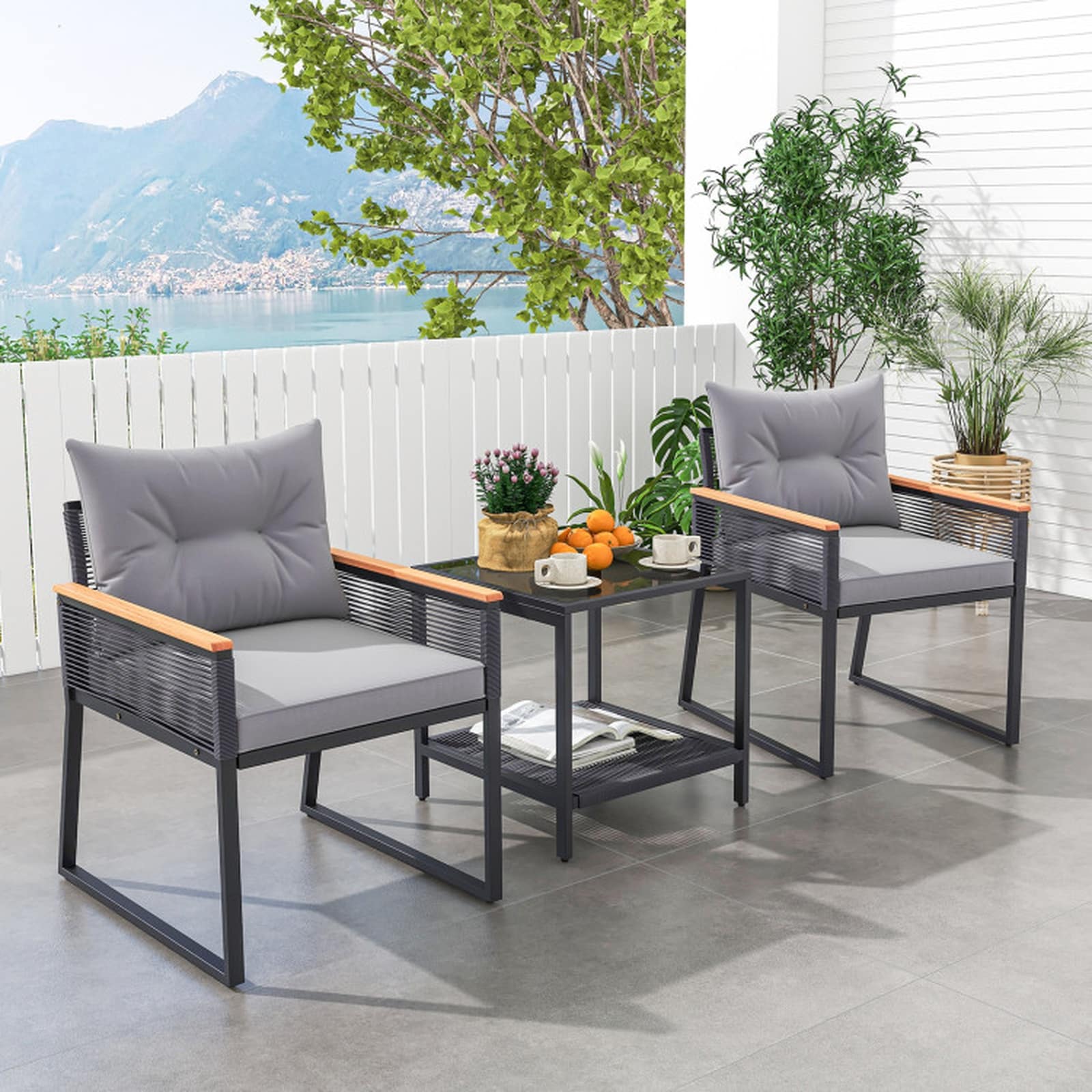 SUGIFT LW108SUGHY1307 Patio-Conversation-Sets - View #2