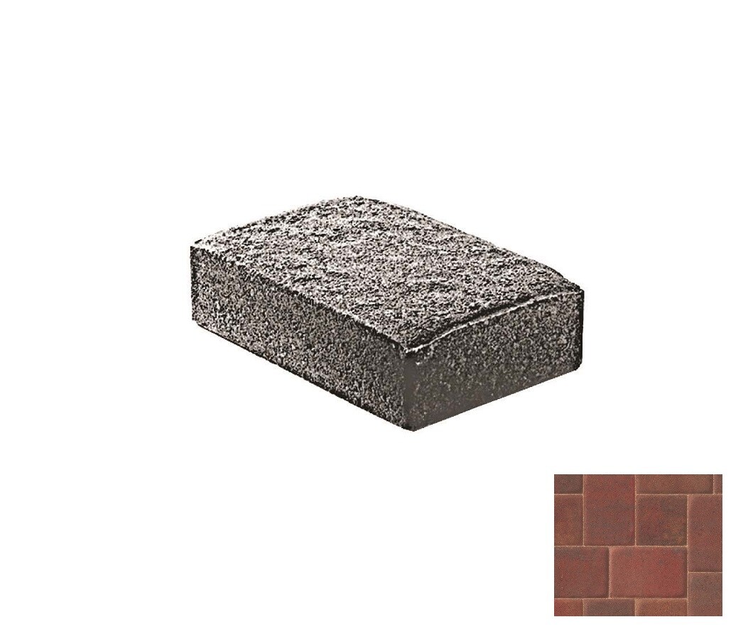 Oldcastle 10151055 Cambridge Cobble 9-in L x 6-in W x 3-in H Monroe Concrete Patio Kit