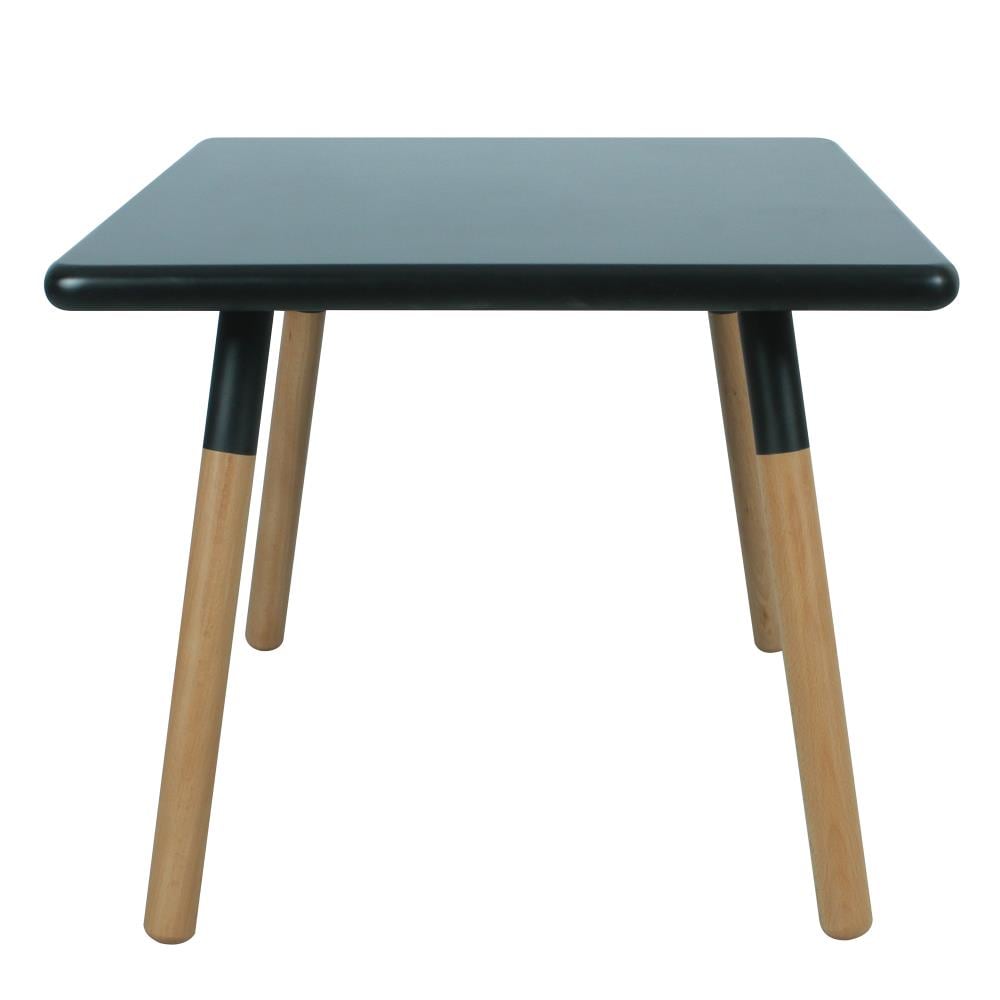 Kids black table online and chairs