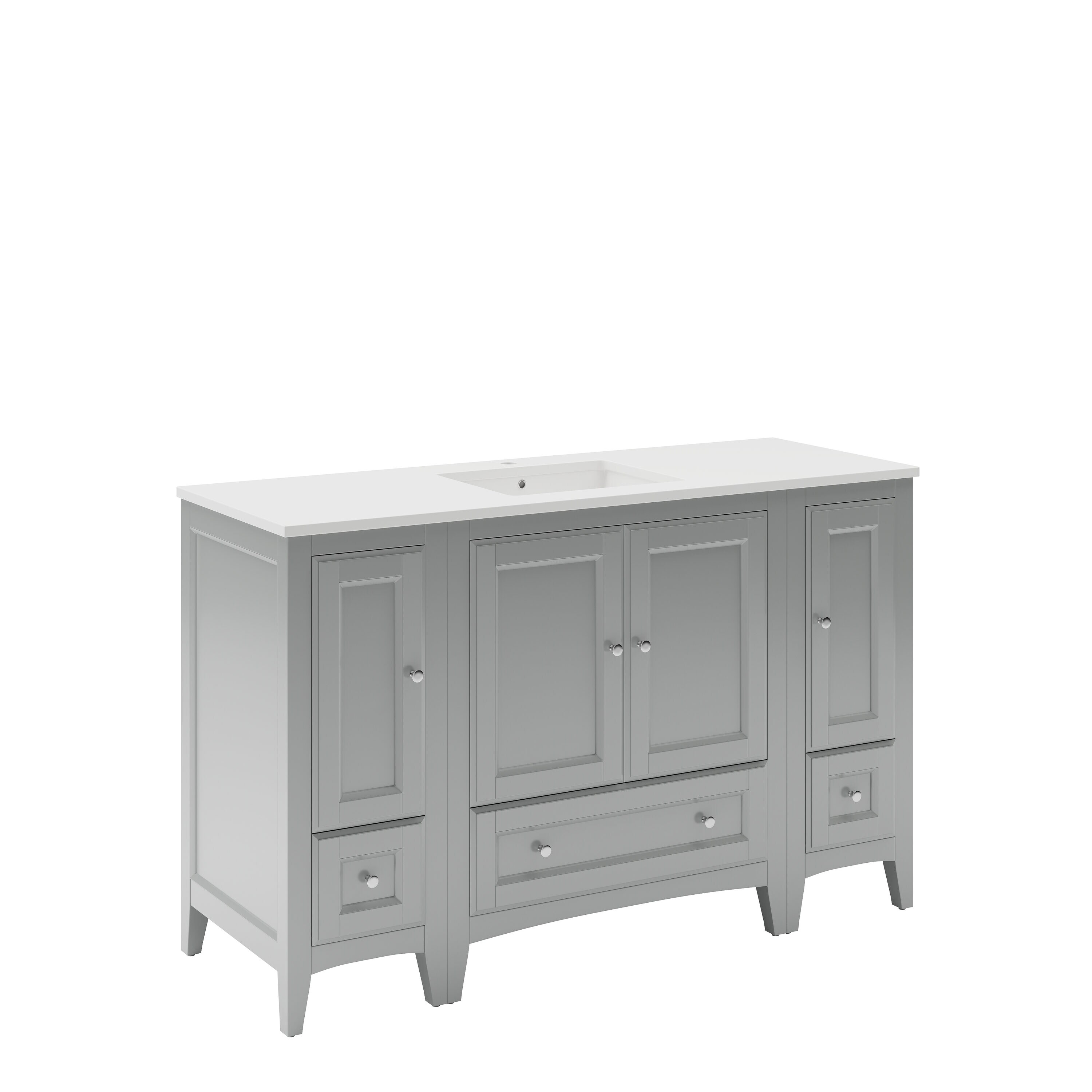 Fresca FCB20-123012GR-CWH-U Bath-Vanity-Combo - View #2