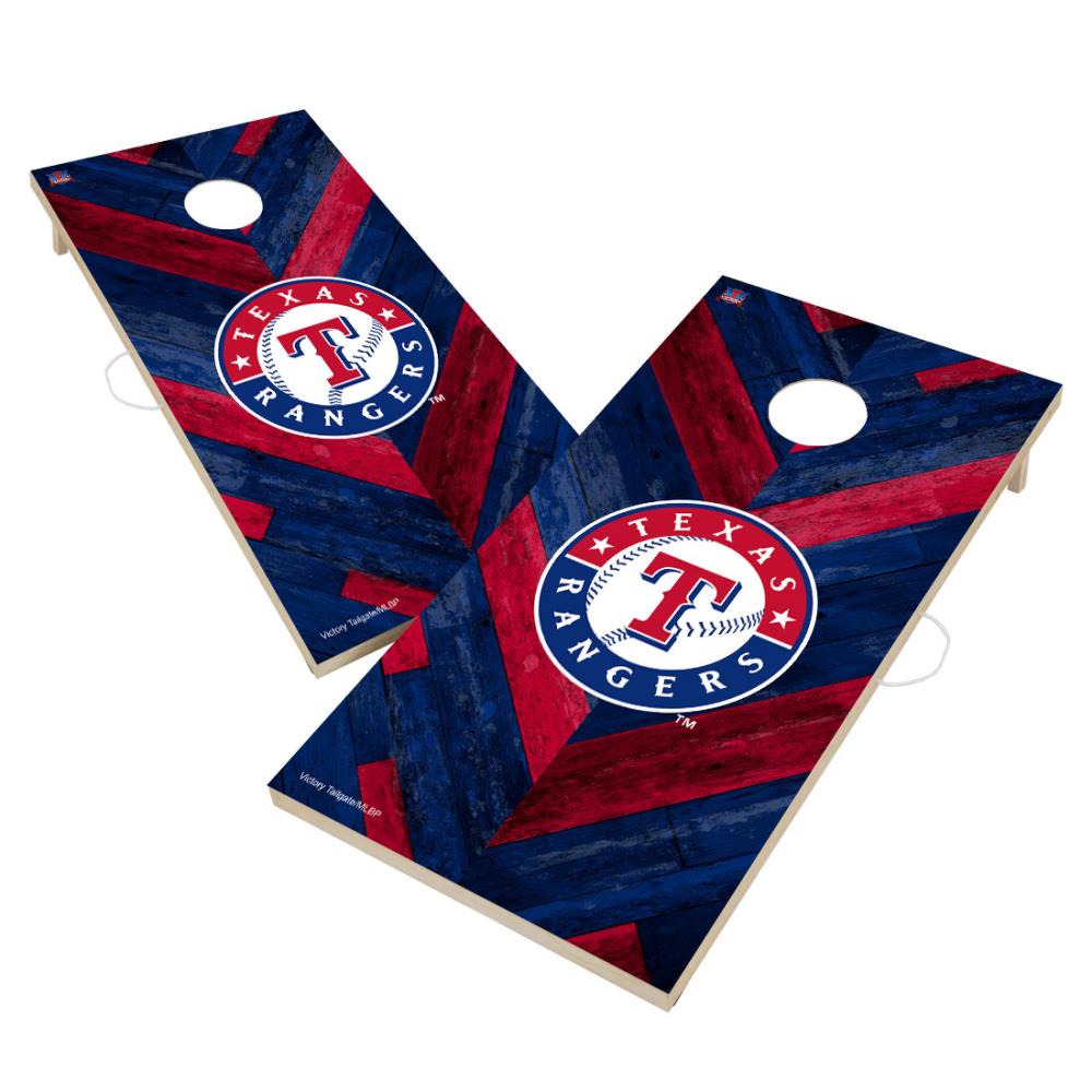 Victory Tailgate Texas Rangers Outdoor Corn Hole