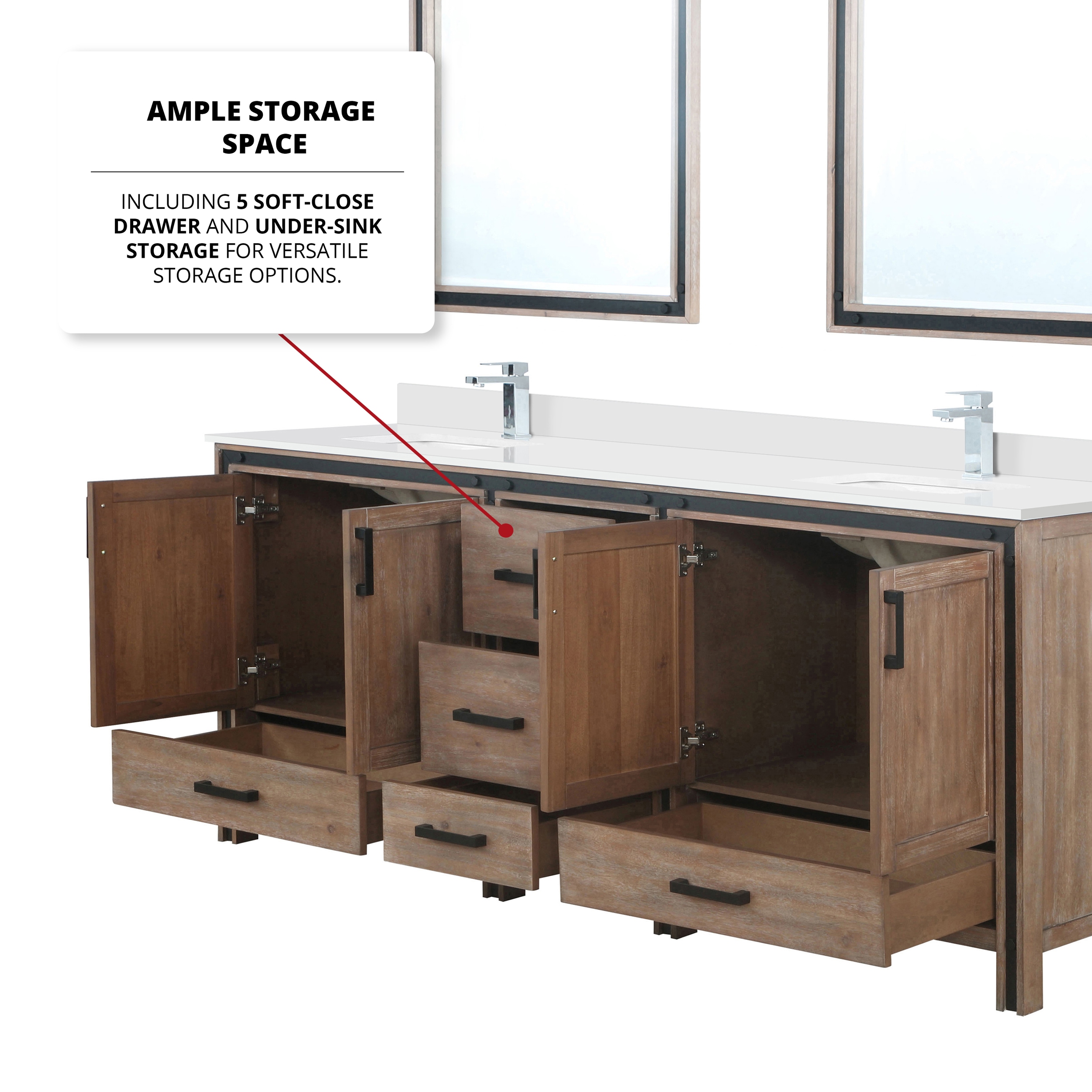 Lexora LZV352284SNJSM34F Bath-Vanity-Combo - View #9
