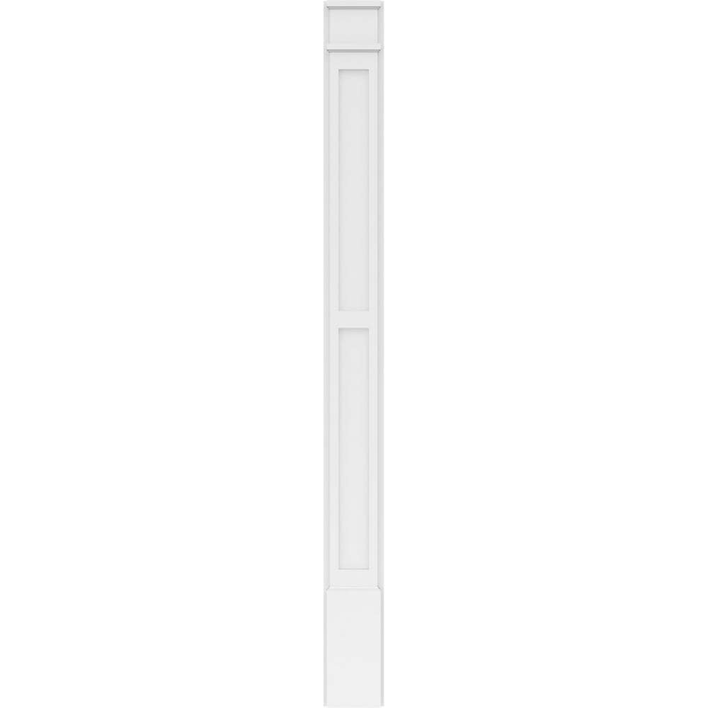 Ekena Millwork PILP07X082DFP02-2 Entry-Door-Casing-Accents - View #3