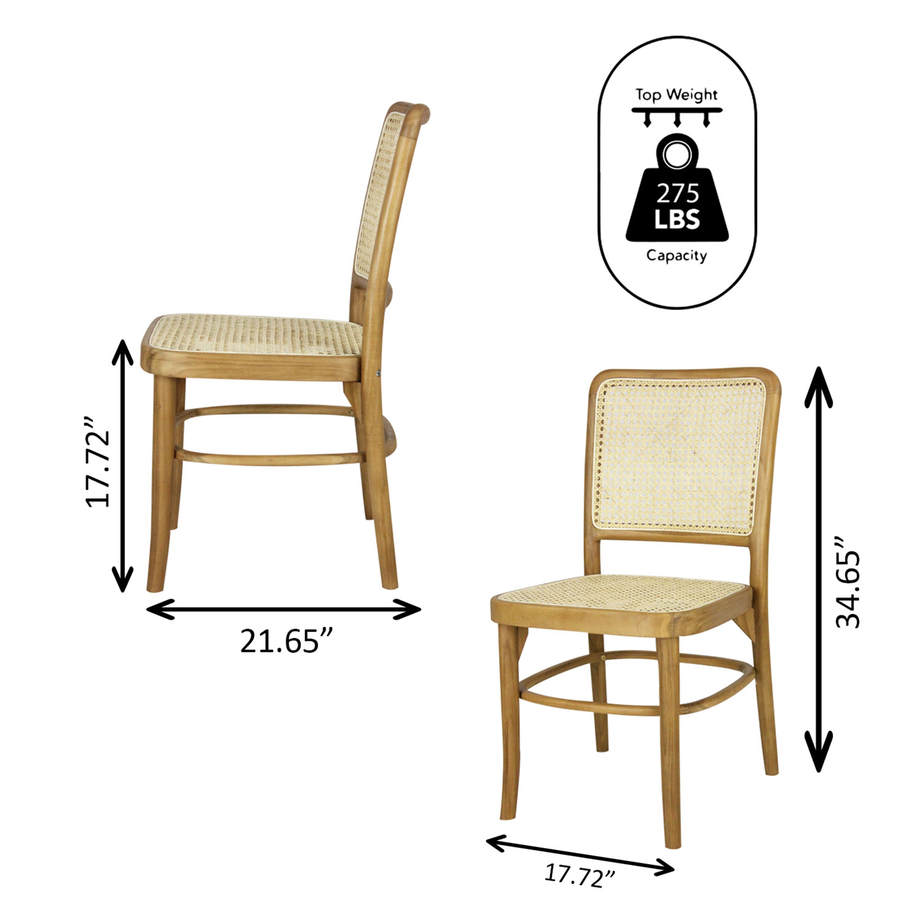 JONATHAN  Y DNG1002A-SET2 Dining-Chairs - View #4