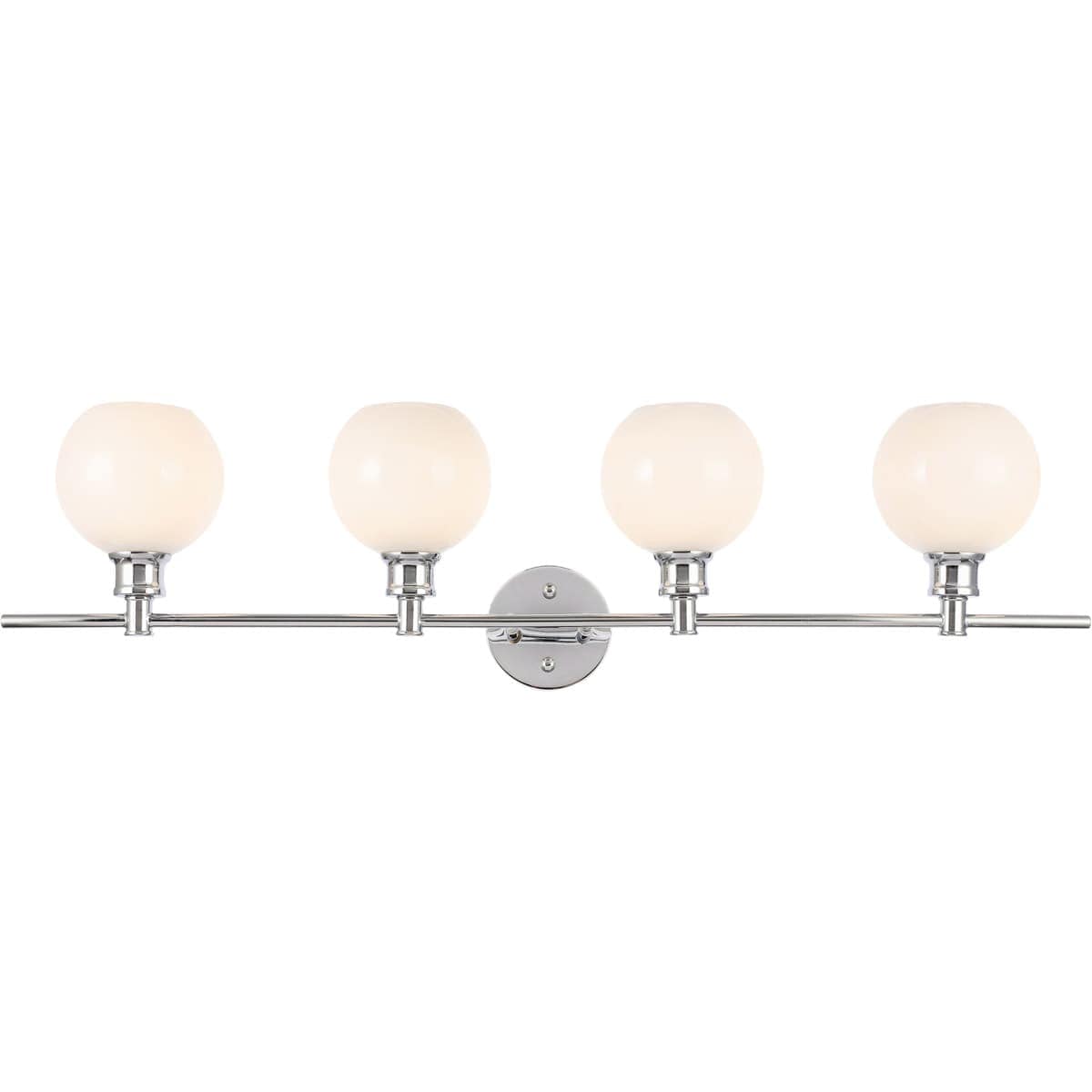 Decovio  12791-C4 Syracuse 4 Light 376 inch Chrome Wall sconce Wall Light