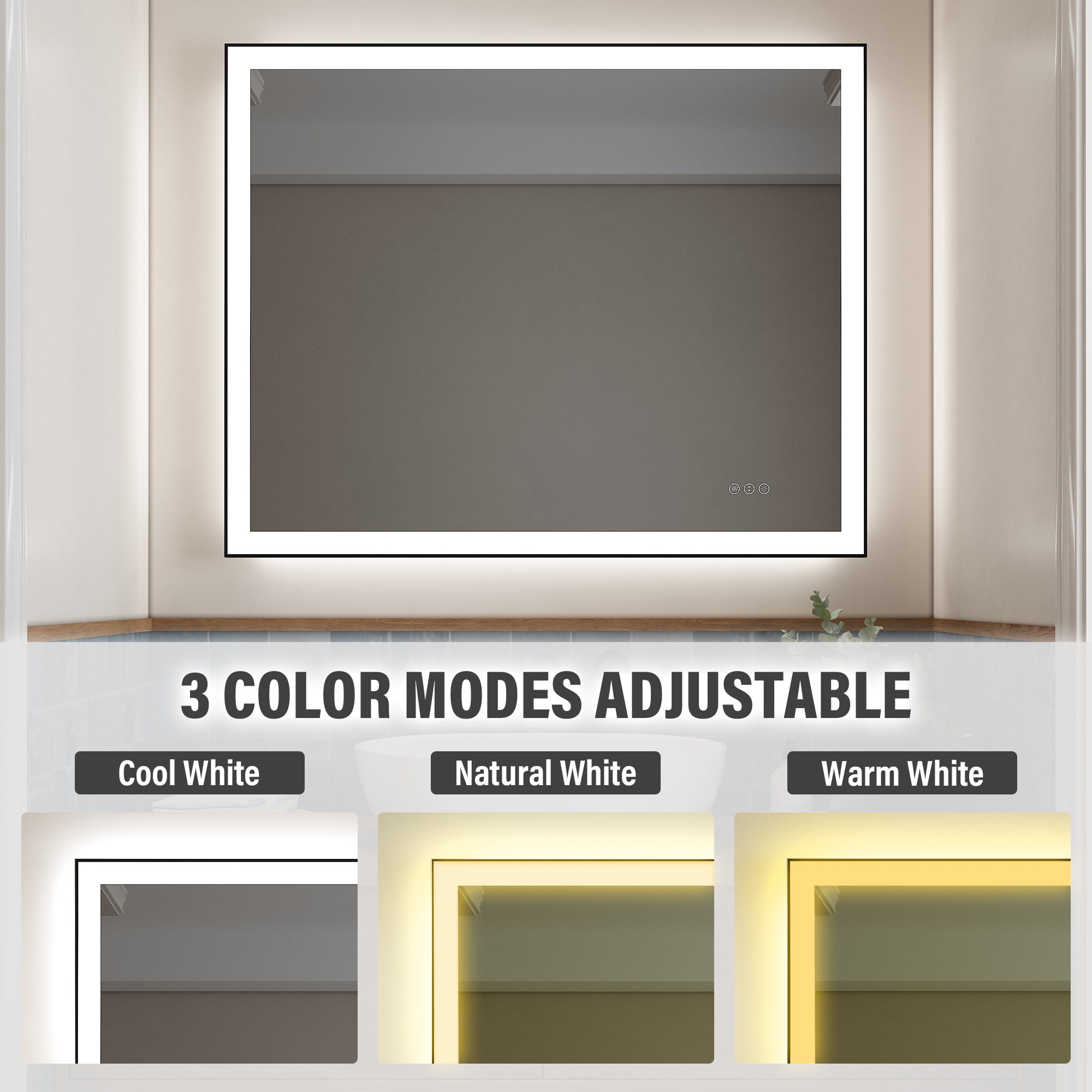 CASAINC MD04-6036SF2 Framed-Bath-Mirrors - View #7