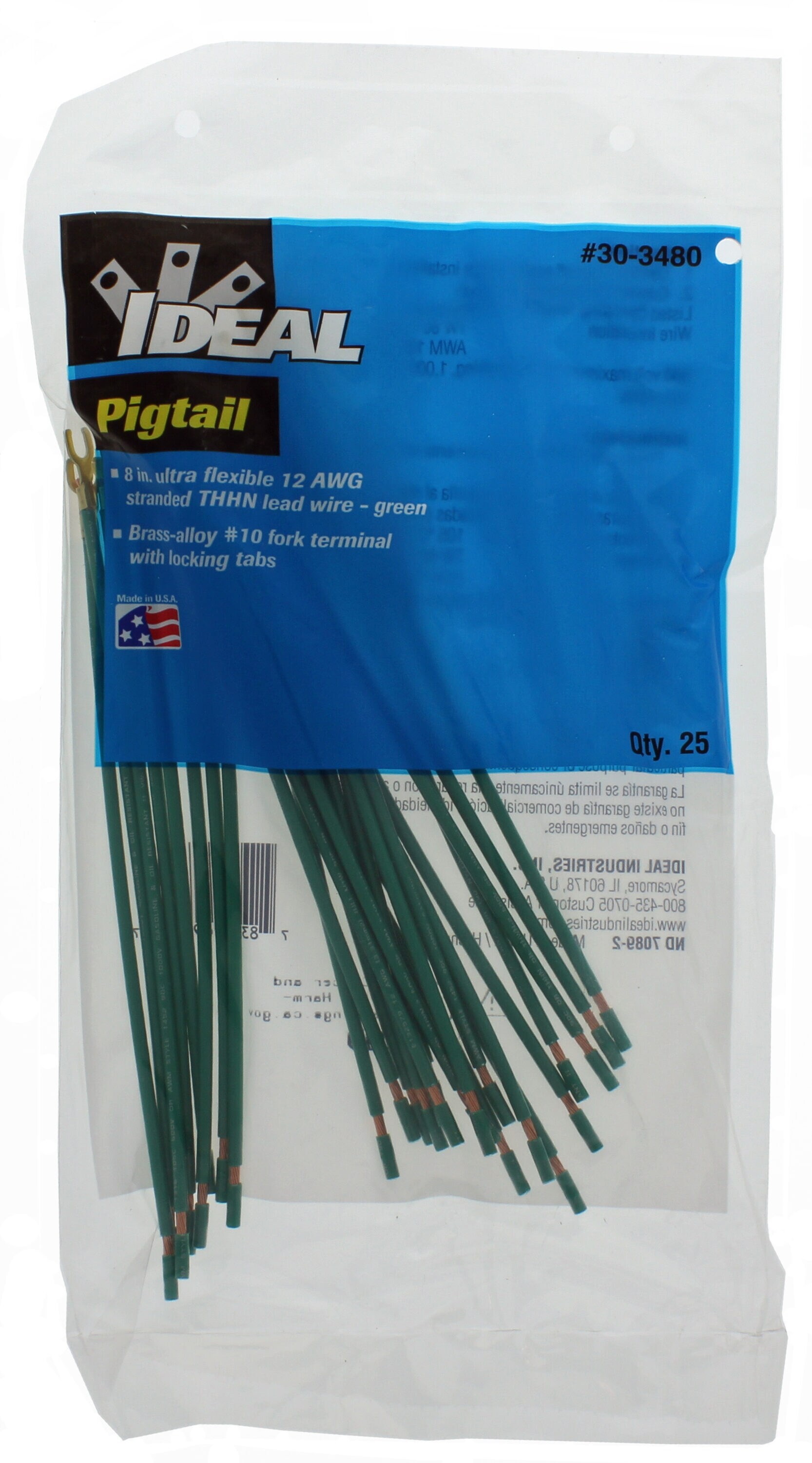 IDEAL Grounding Wire Connectors Green (25-Pack) in the Wire Connectors  department at