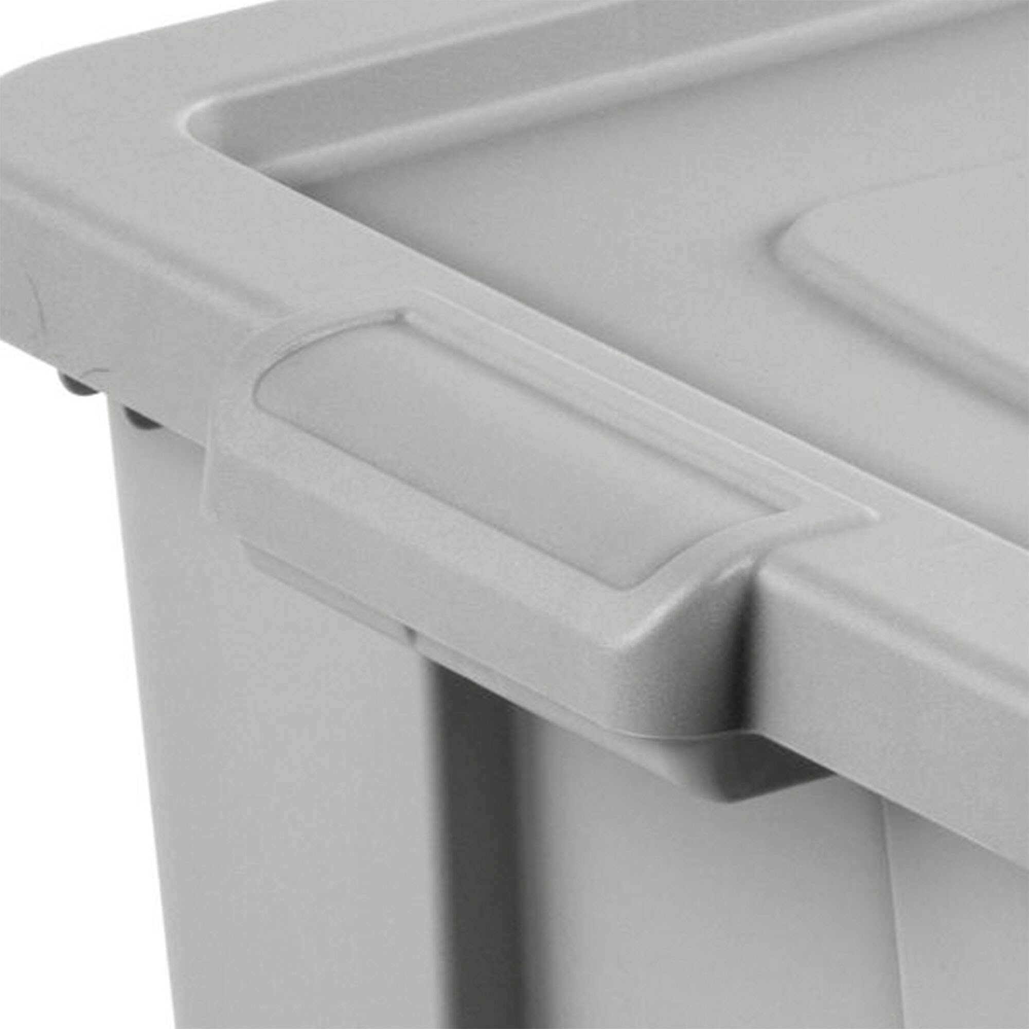 Sterilite 6-Pack 18.13-in W x 15.25-in H x 23.88-in D Gray Plastic  Stackable Bin in the Storage Bins & Baskets department at