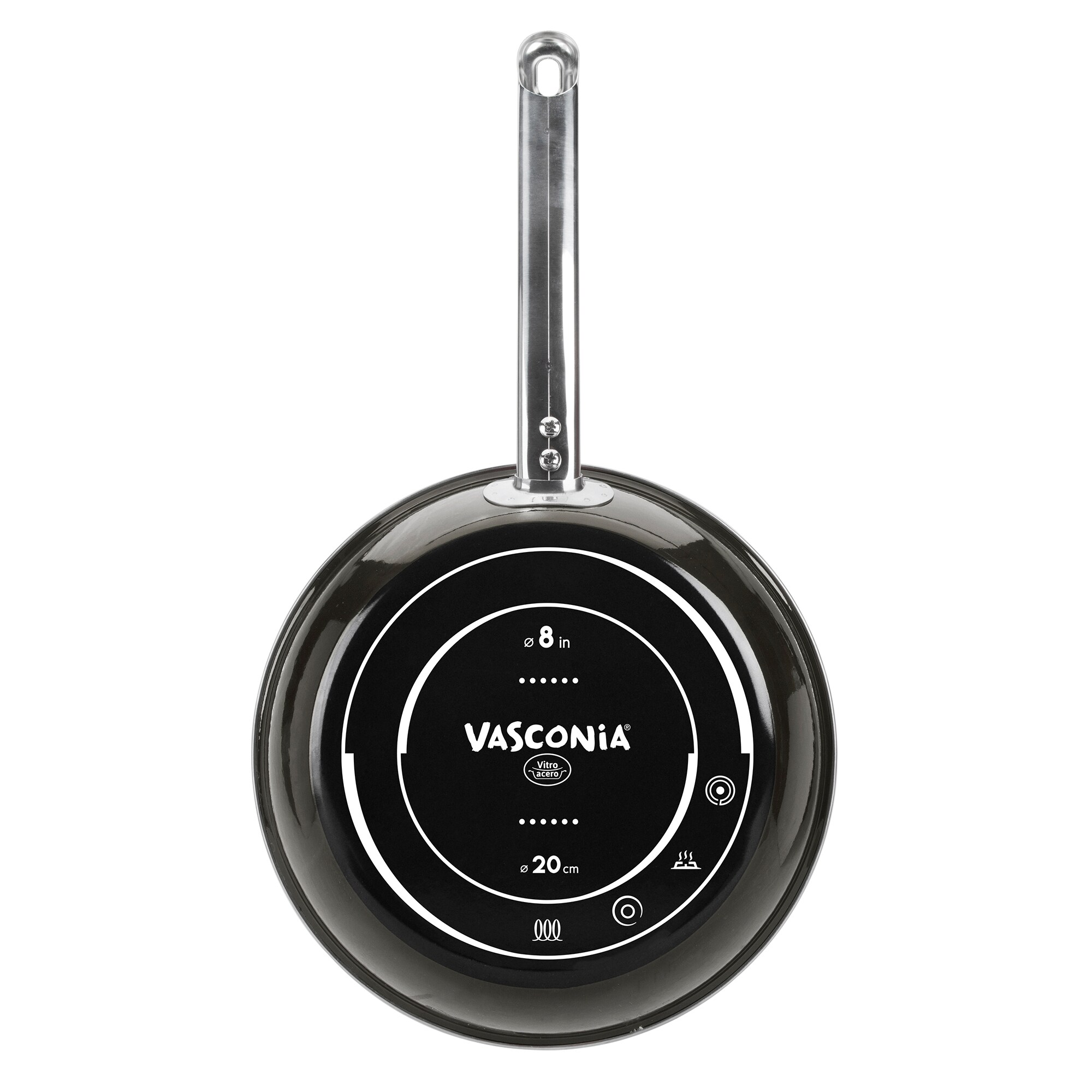 Vasconia 12.6-in Steel with Non-stick Coating Cookware Set with Lid ...