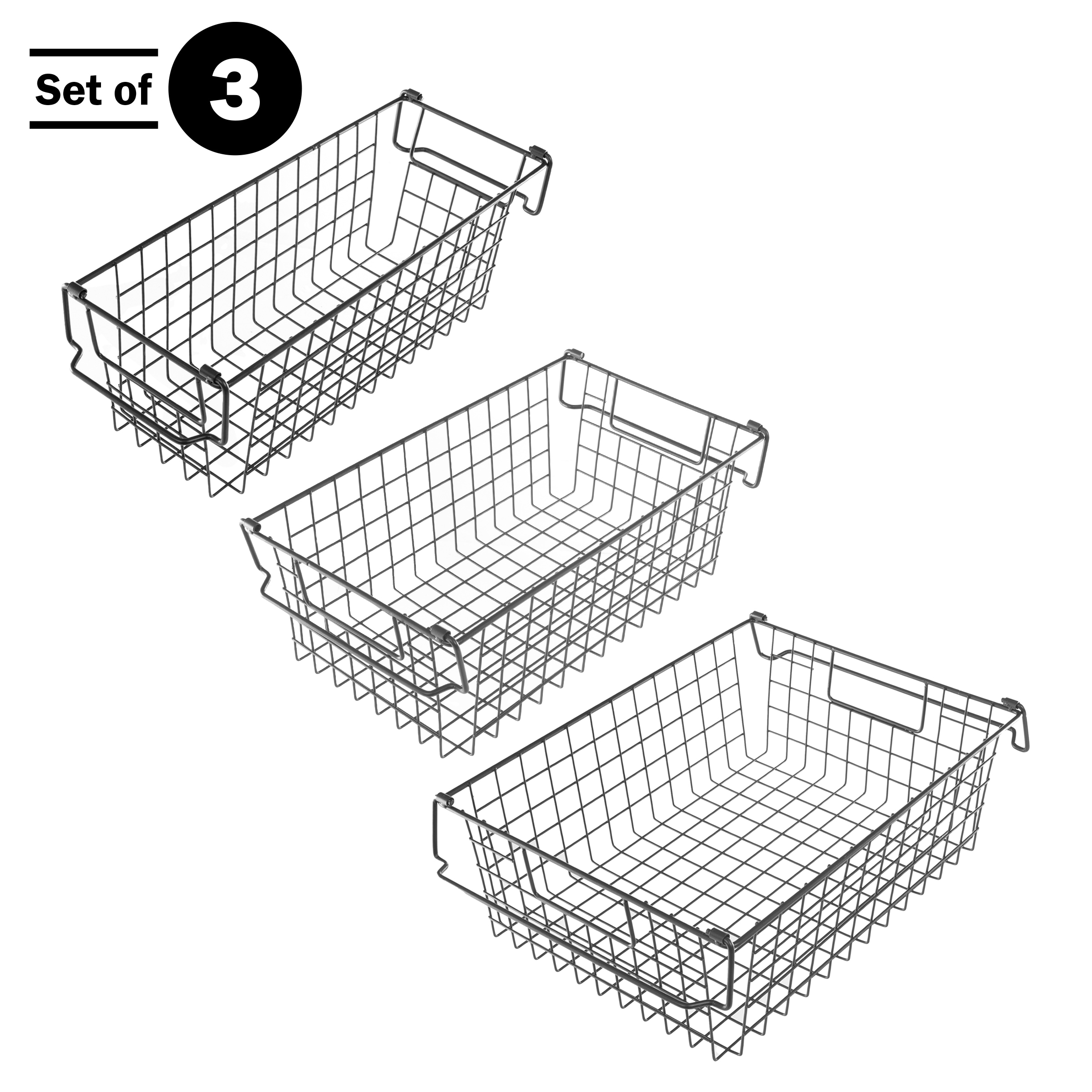 Home-Complete ST-HOME3-BLK Bins-Baskets - View #2