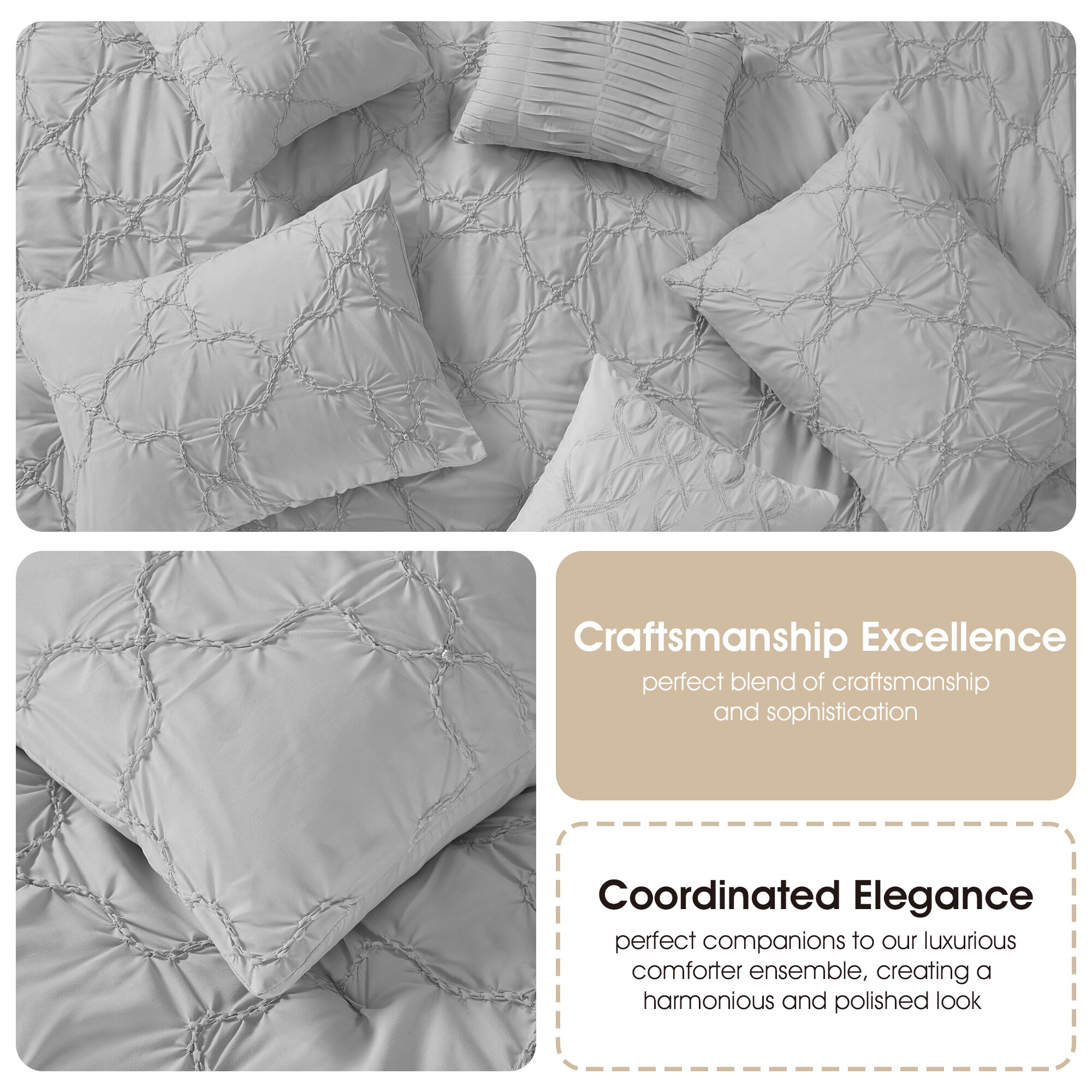 Nanshing MARISCOS7-K-GRY bedding - View #6