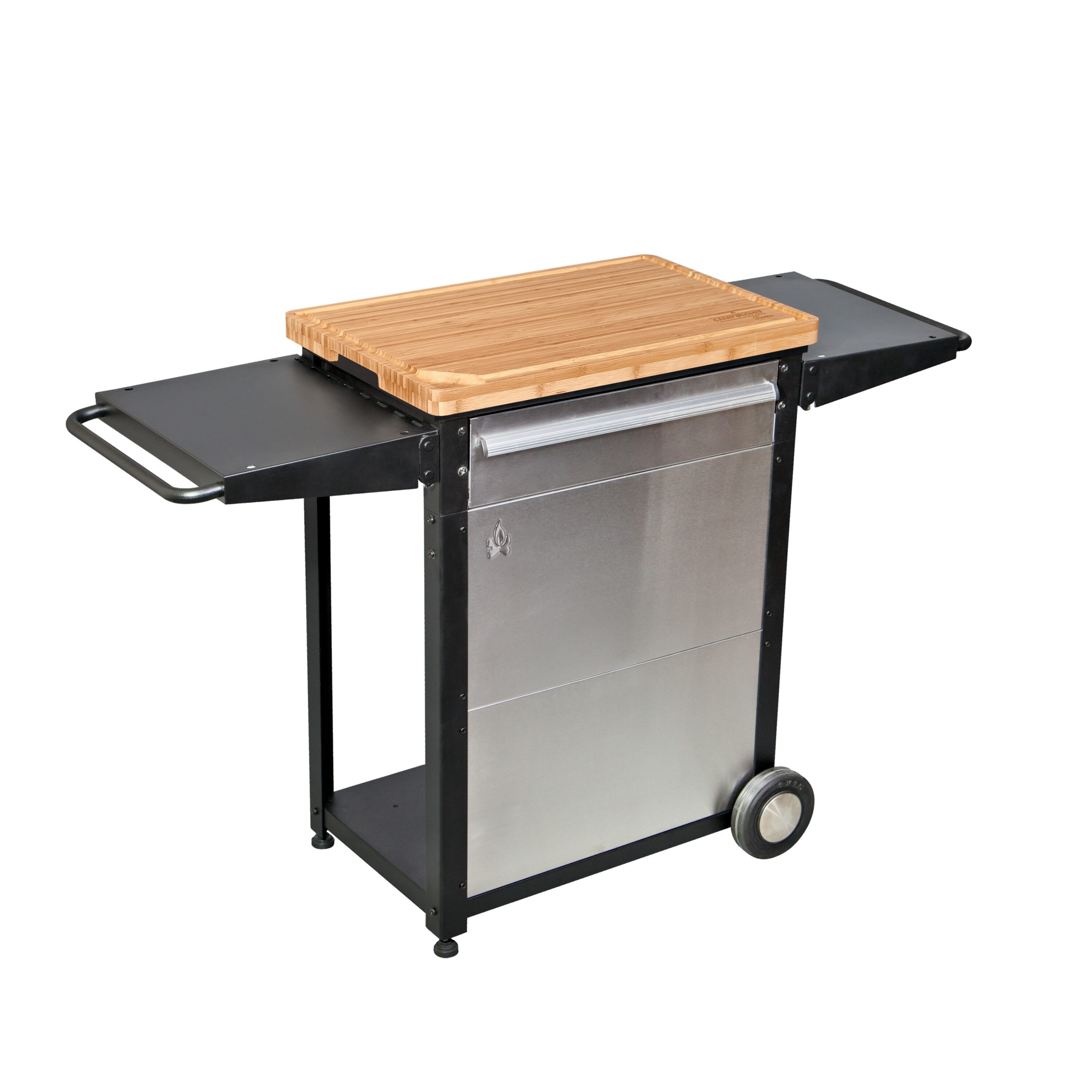 Camp Chef Black Steel Grill Cart at Lowes