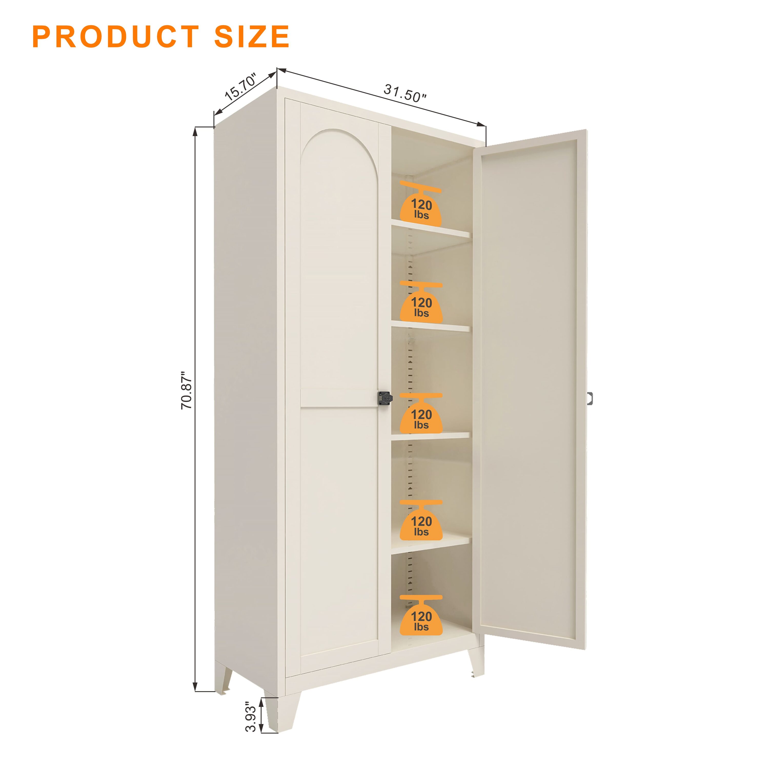 VERYKE LL-CAB024 Utility-Storage-Cabinets - View #8
