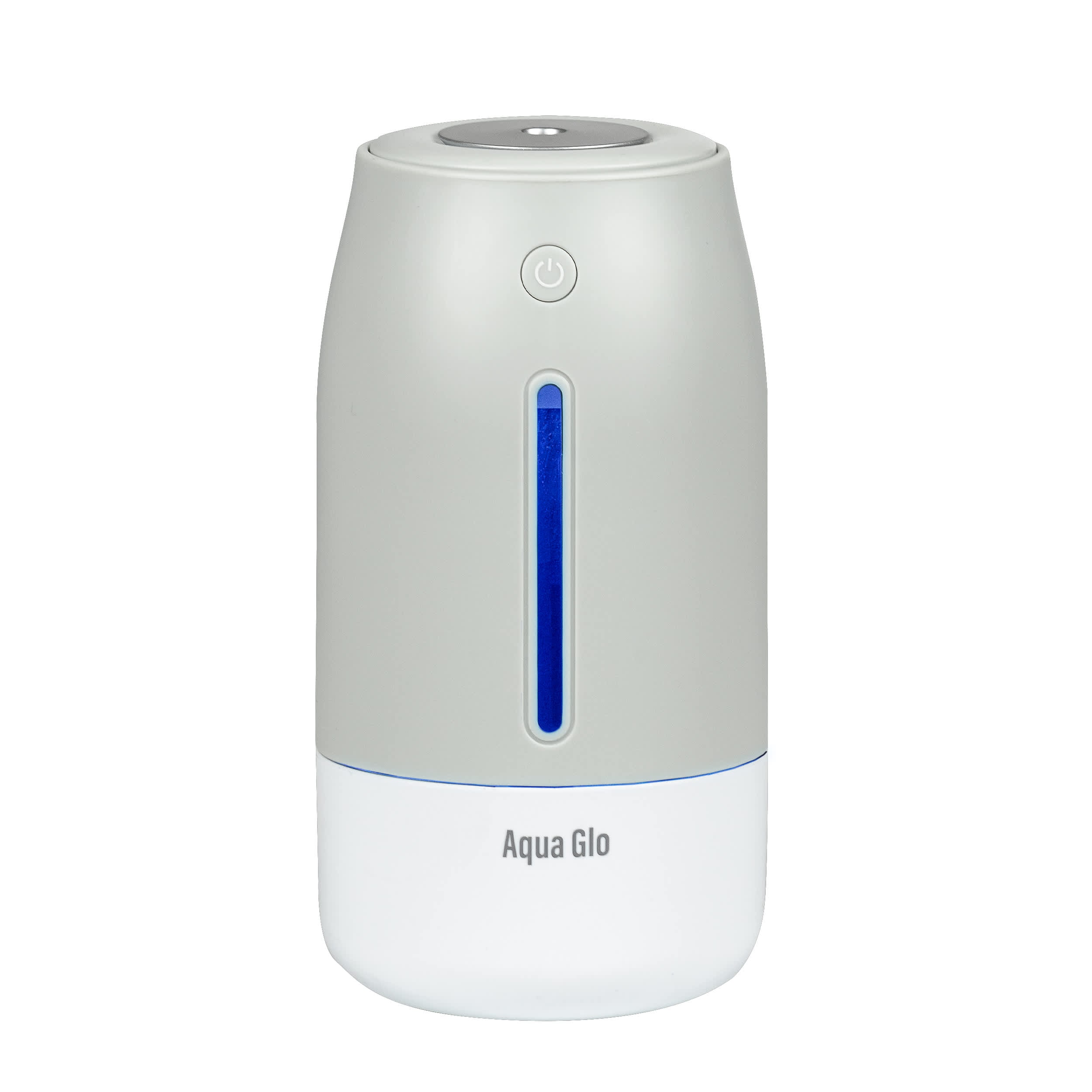 Airvana AG250HUM-V2-S Aqua Glo Portable 2 Cup Ultrasonic Cool Mist Humidifier - Silver