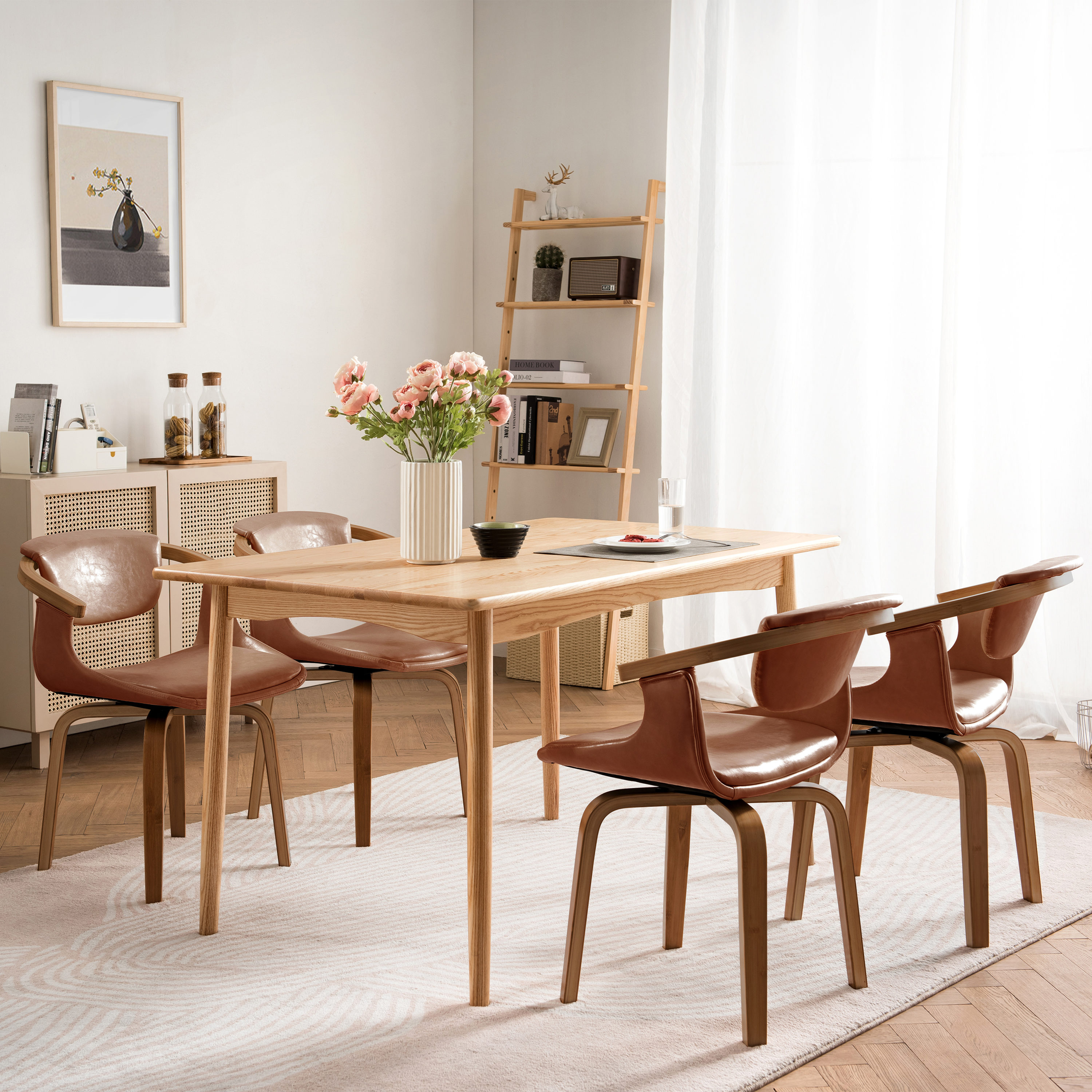 Art Leon CC028-BROWN chairs - View #2