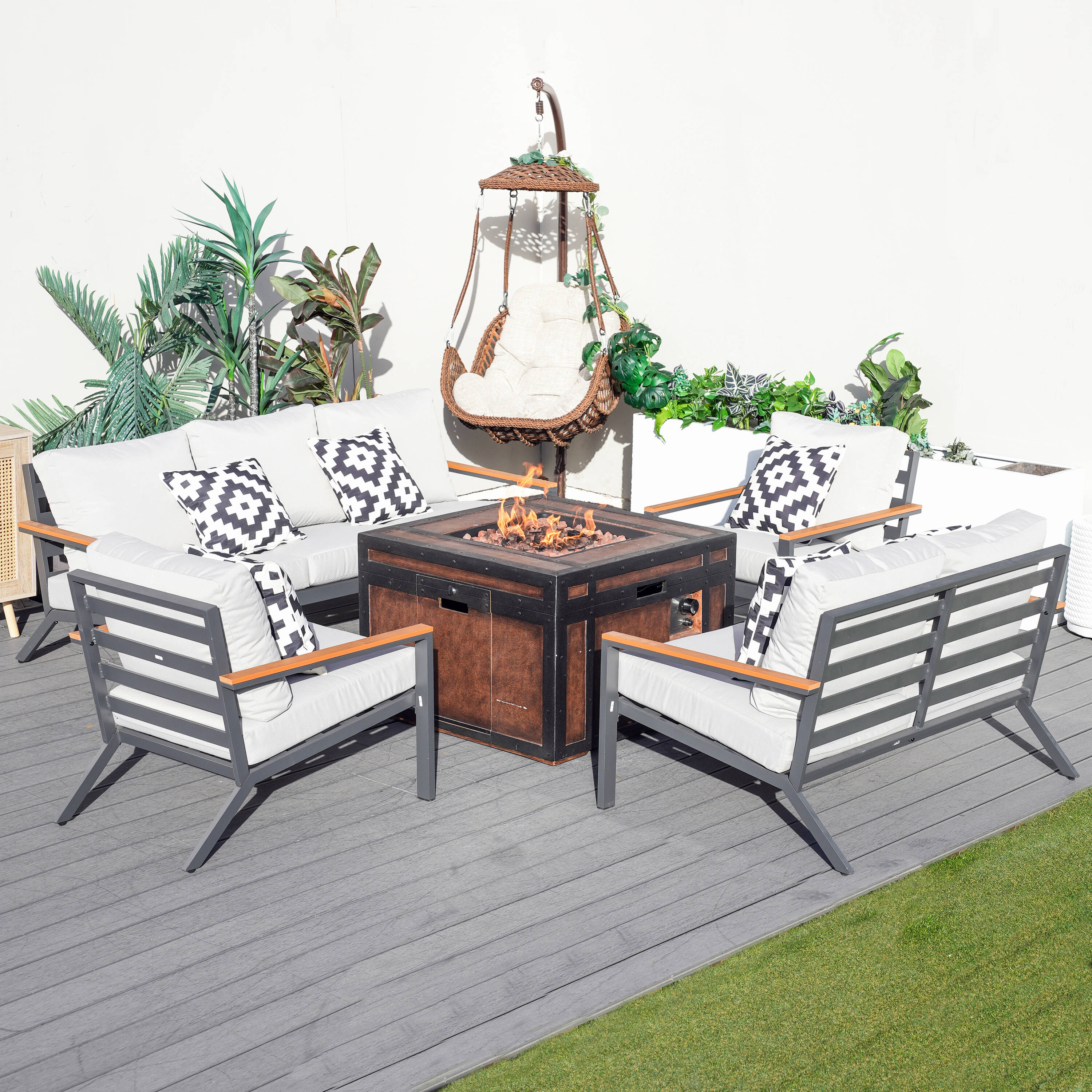 Direct Wicker DWG-2481&2354STBR Patio-Conversation-Sets - View #9