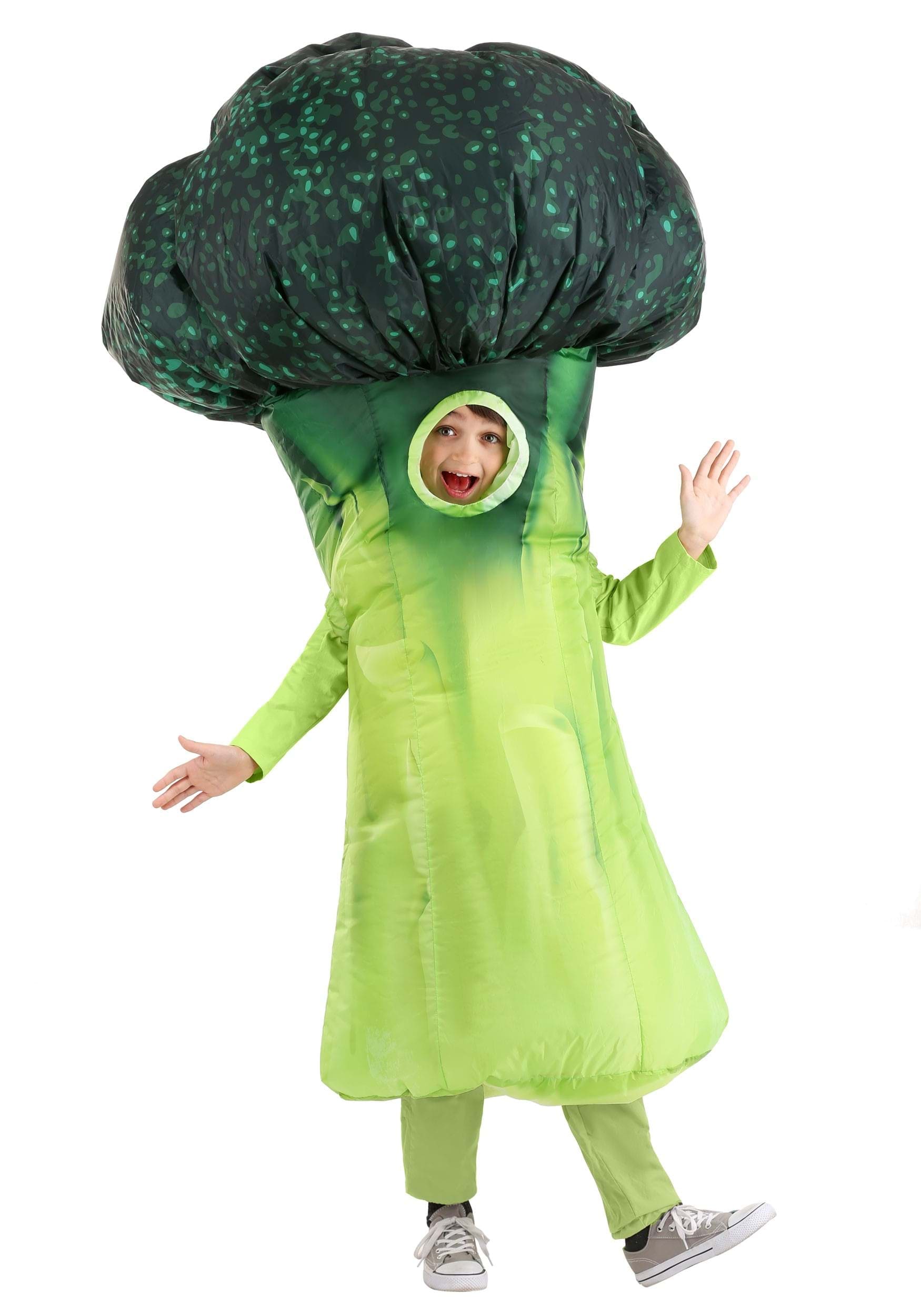 HalloweenCostumes.com FUN1511CH FUN Costumes Inflatable Scrumptious Broccoli Kid's Costume Standard