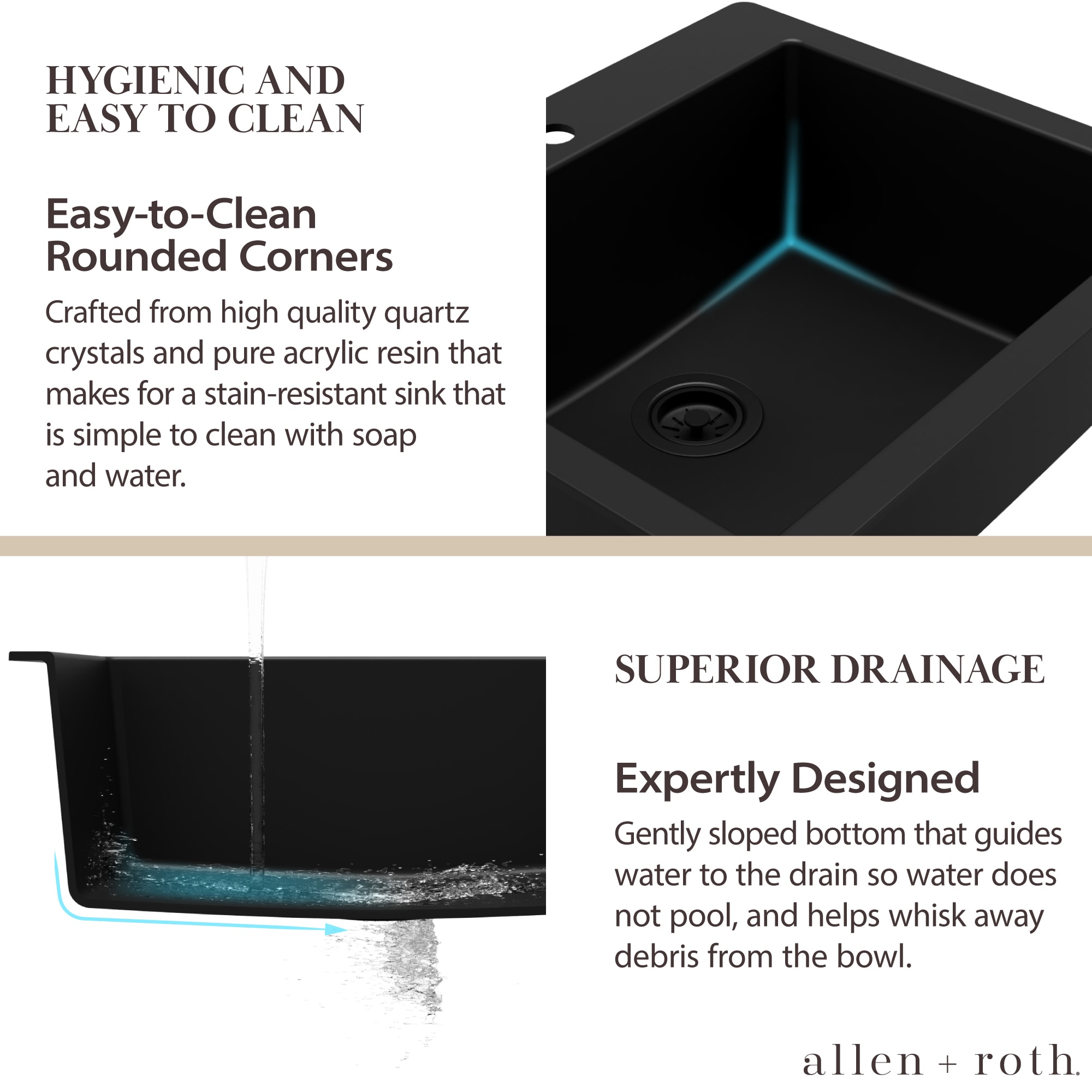 allen + roth GT1020BLK Kitchen-Sinks - View #9