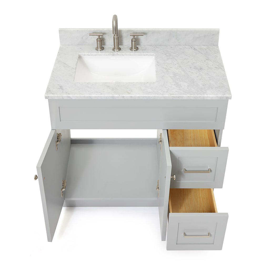ARIEL F037SLCW2RVOGRY Bath-Vanity-Combo - View #6
