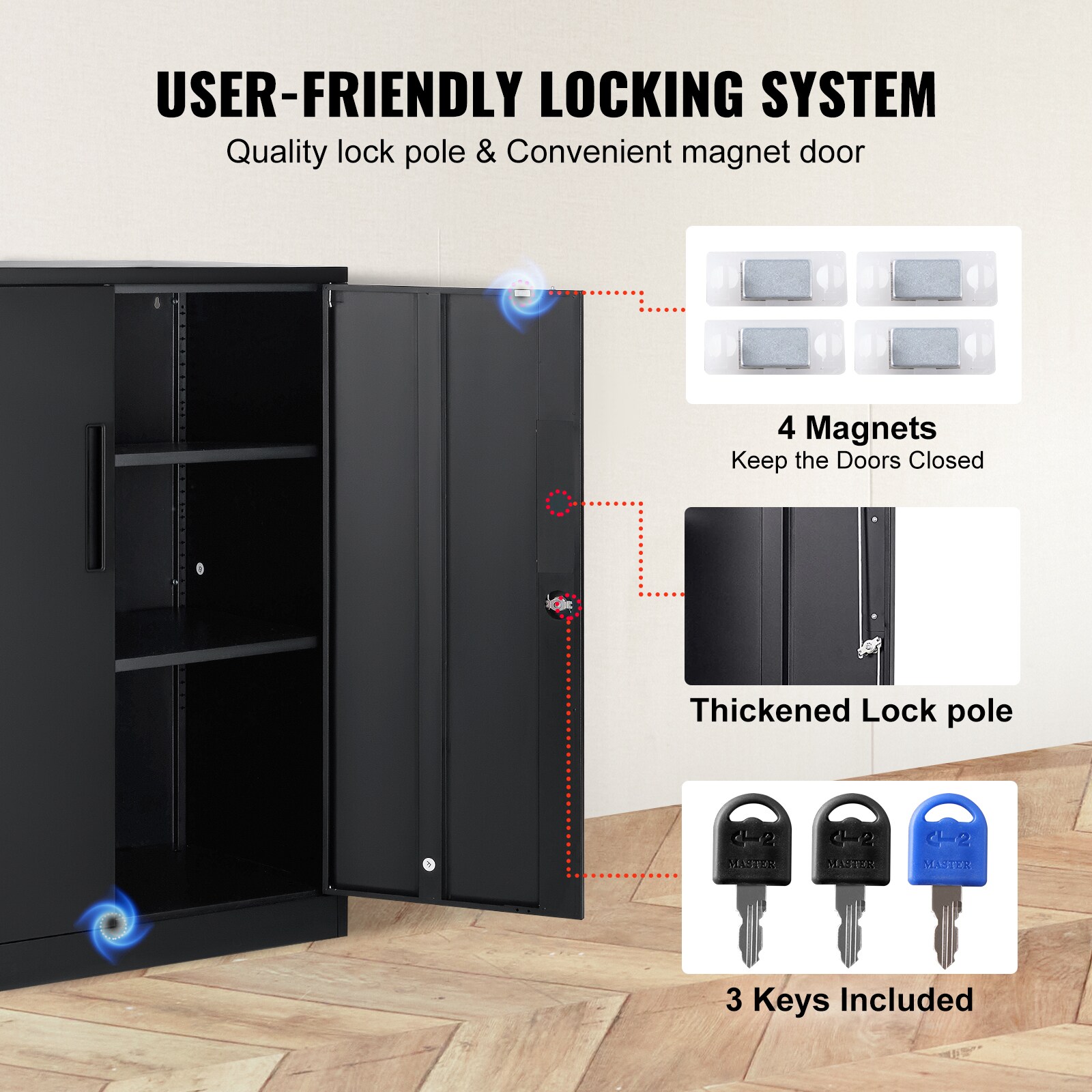 VEVOR SCZXCWJCQHY305531V0 Utility-Storage-Cabinets - View #4