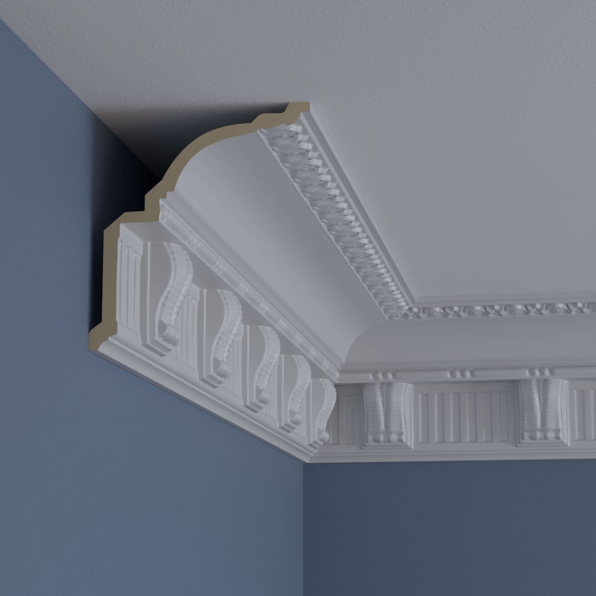 Ekena Millwork MLD06X05X08CR-CASE-2 Crown-Moulding - View #10