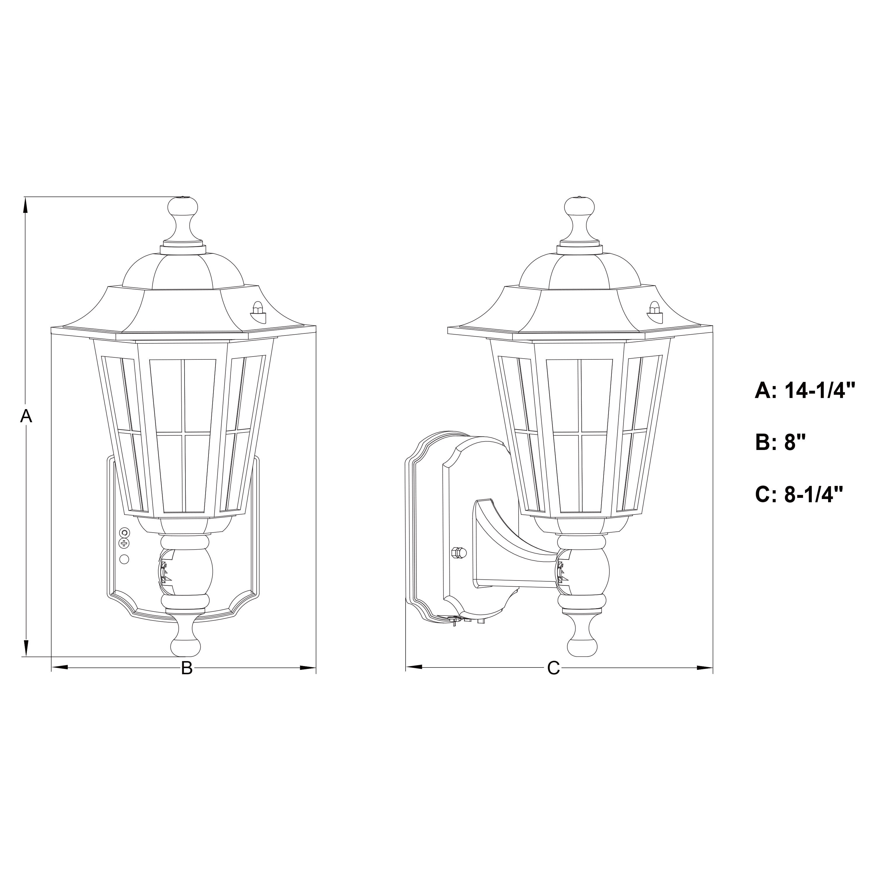 Cascadia T0677 Outdoor-Wall-Lighting - View #2