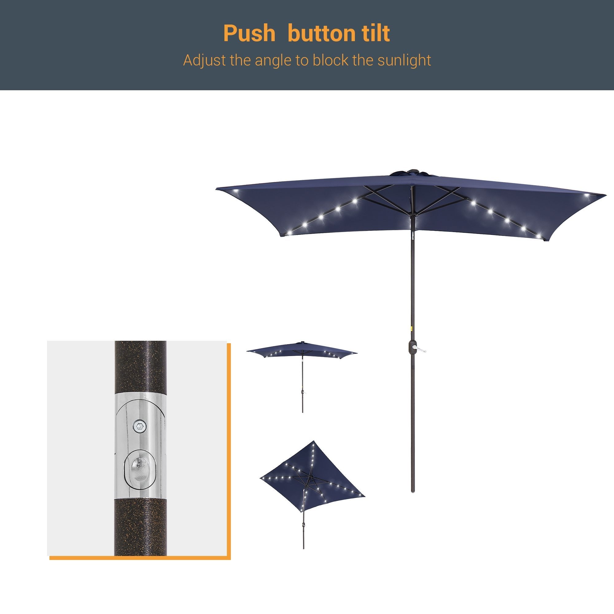Sonkuki SD-127L-LED Umbrellas-2 - View #8