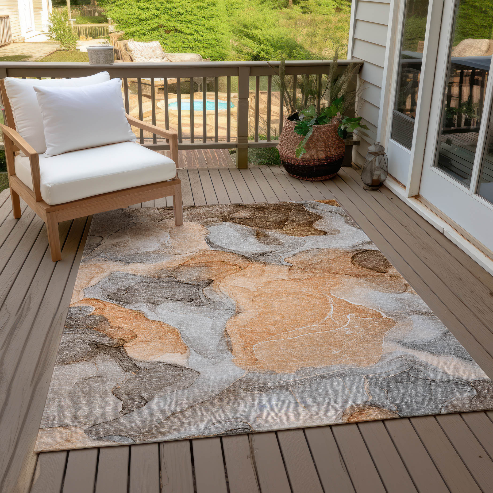 Addison Rugs ACN504OR8X10 rugs - View #9