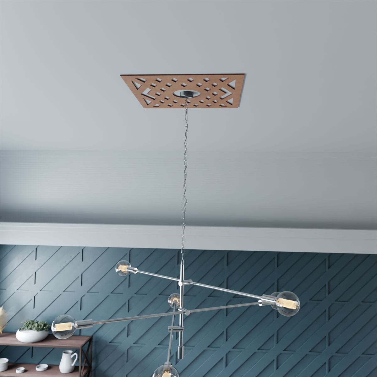 Ekena Millwork CMWP28X28X0250CHMF Ceiling-Medallions - View #7