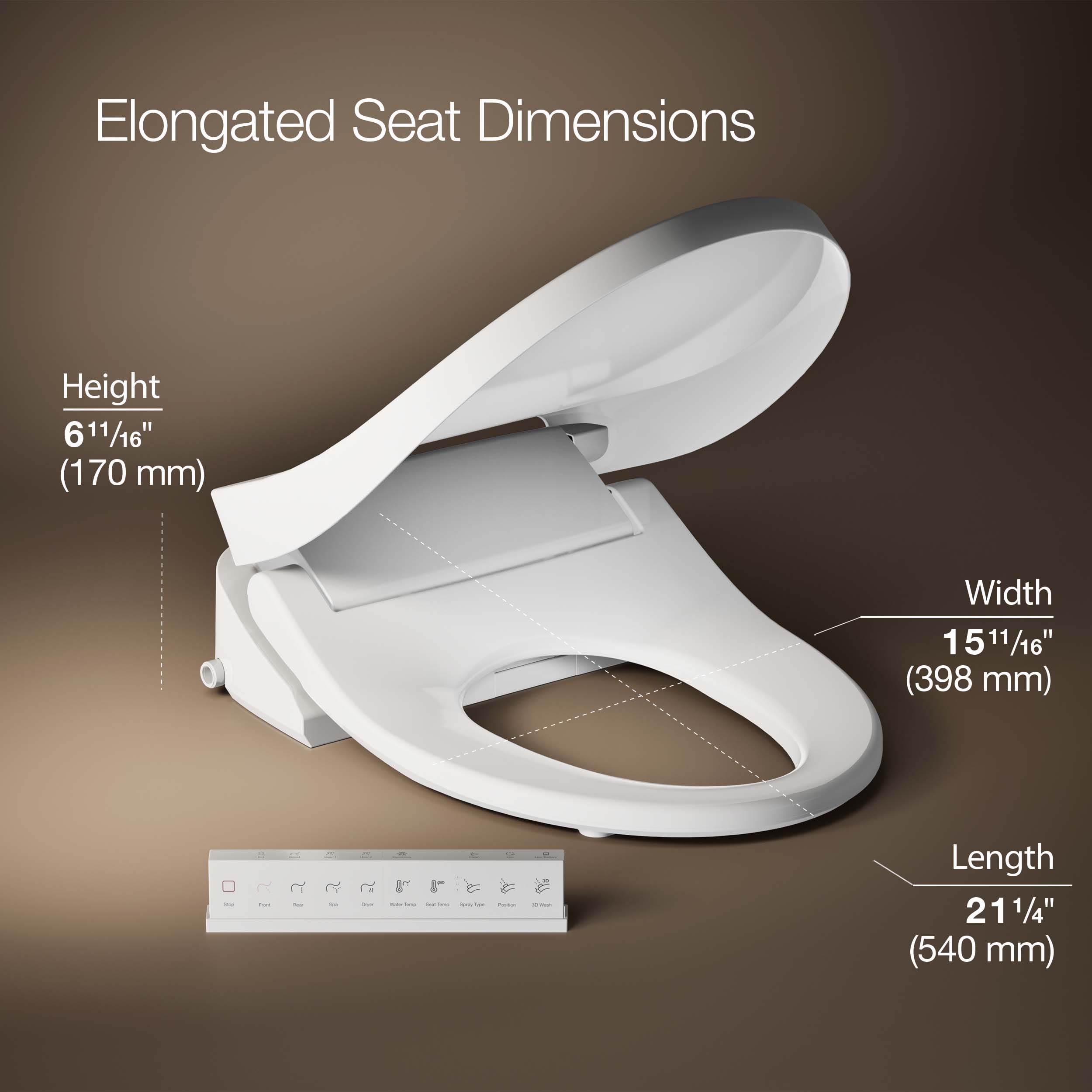 KOHLER 28119-0 Bidet-Toilet-Seats - View #3