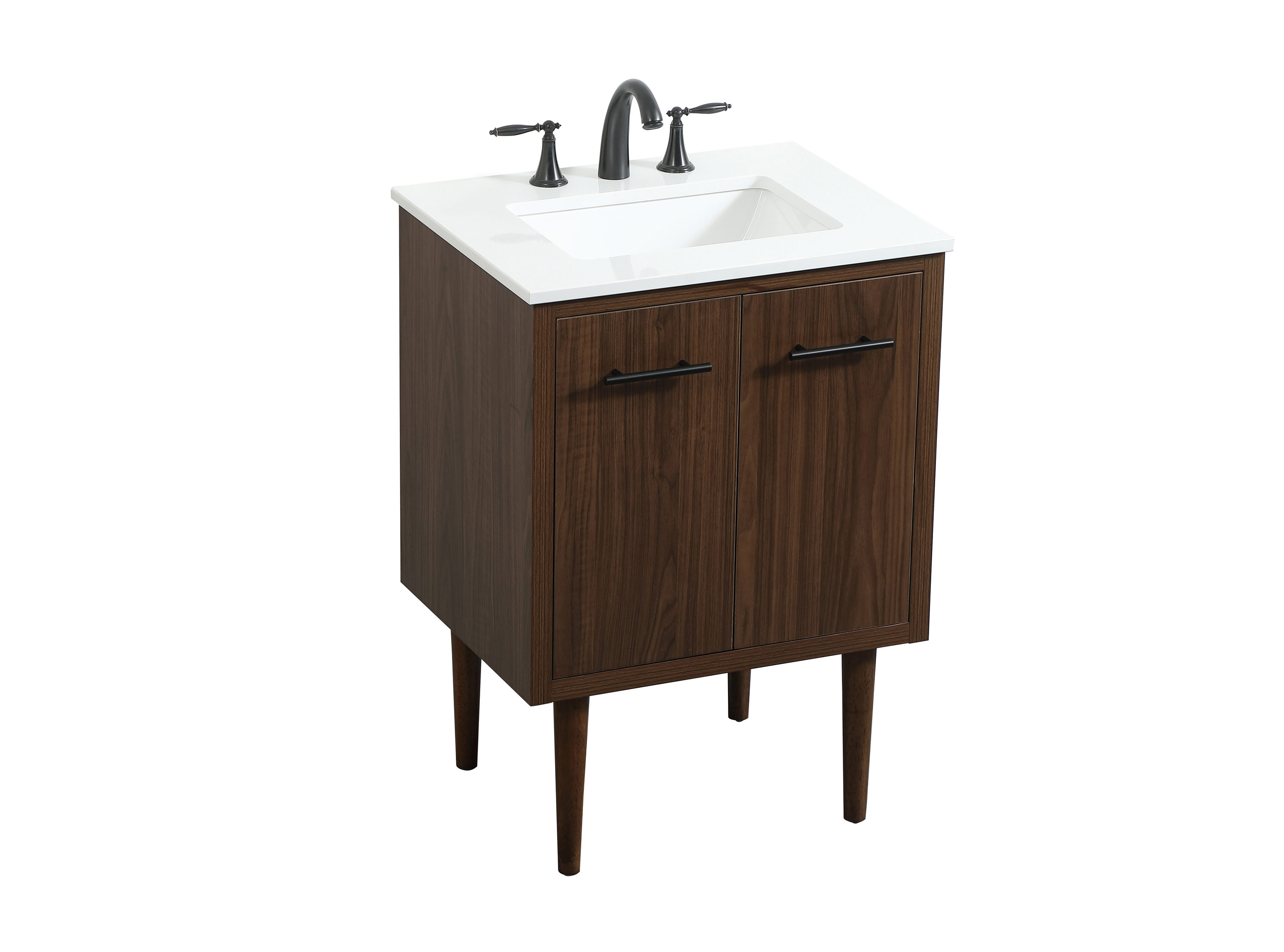Elegant Decor HF144072MWT Bath-Vanity-Combo - View #12