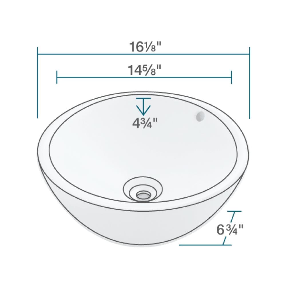 Rene R2-5031-W-R9-7003-BN Bath-Sink - View #8