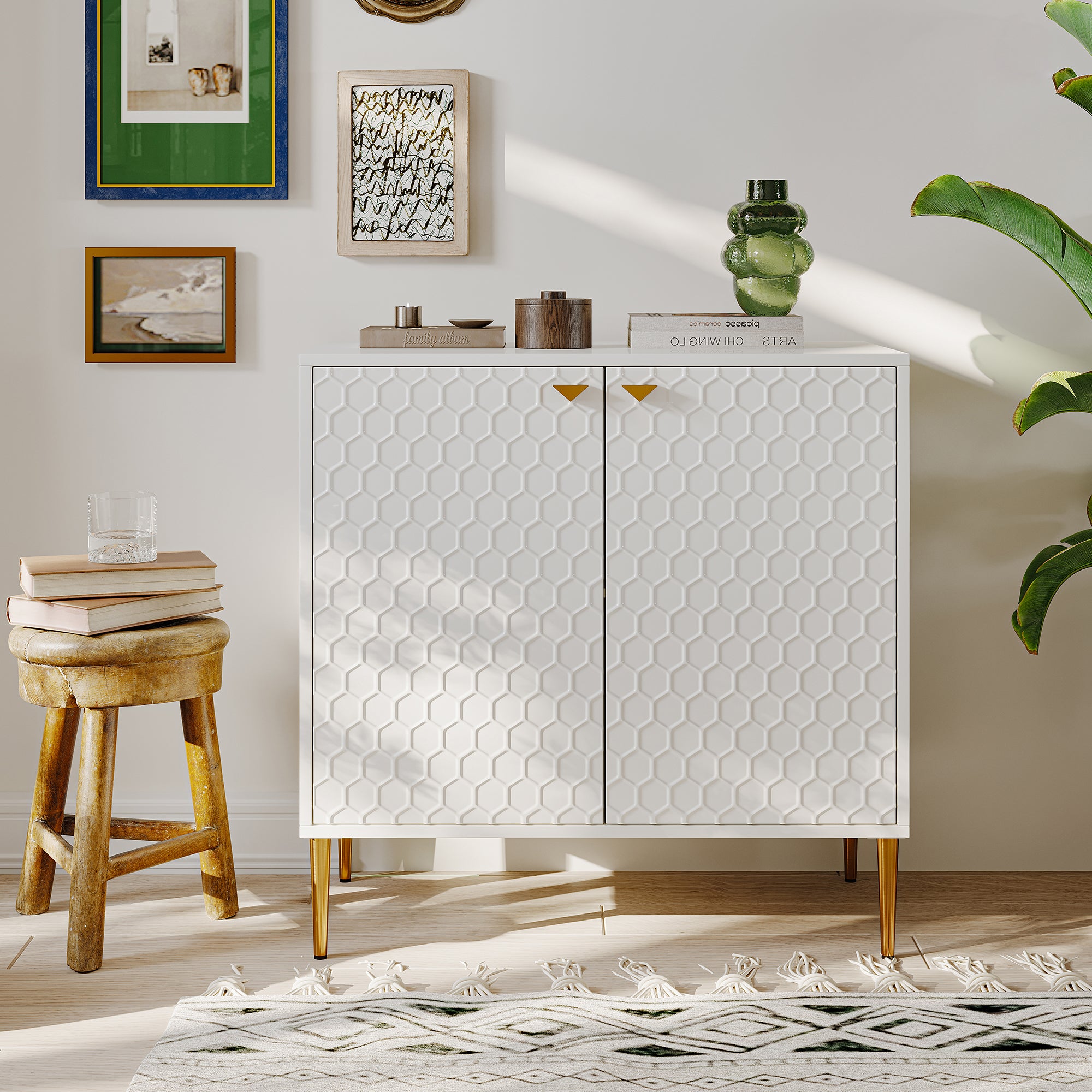 Boyel Living WF-JH-001-WH Utility-Storage-Cabinets - View #3