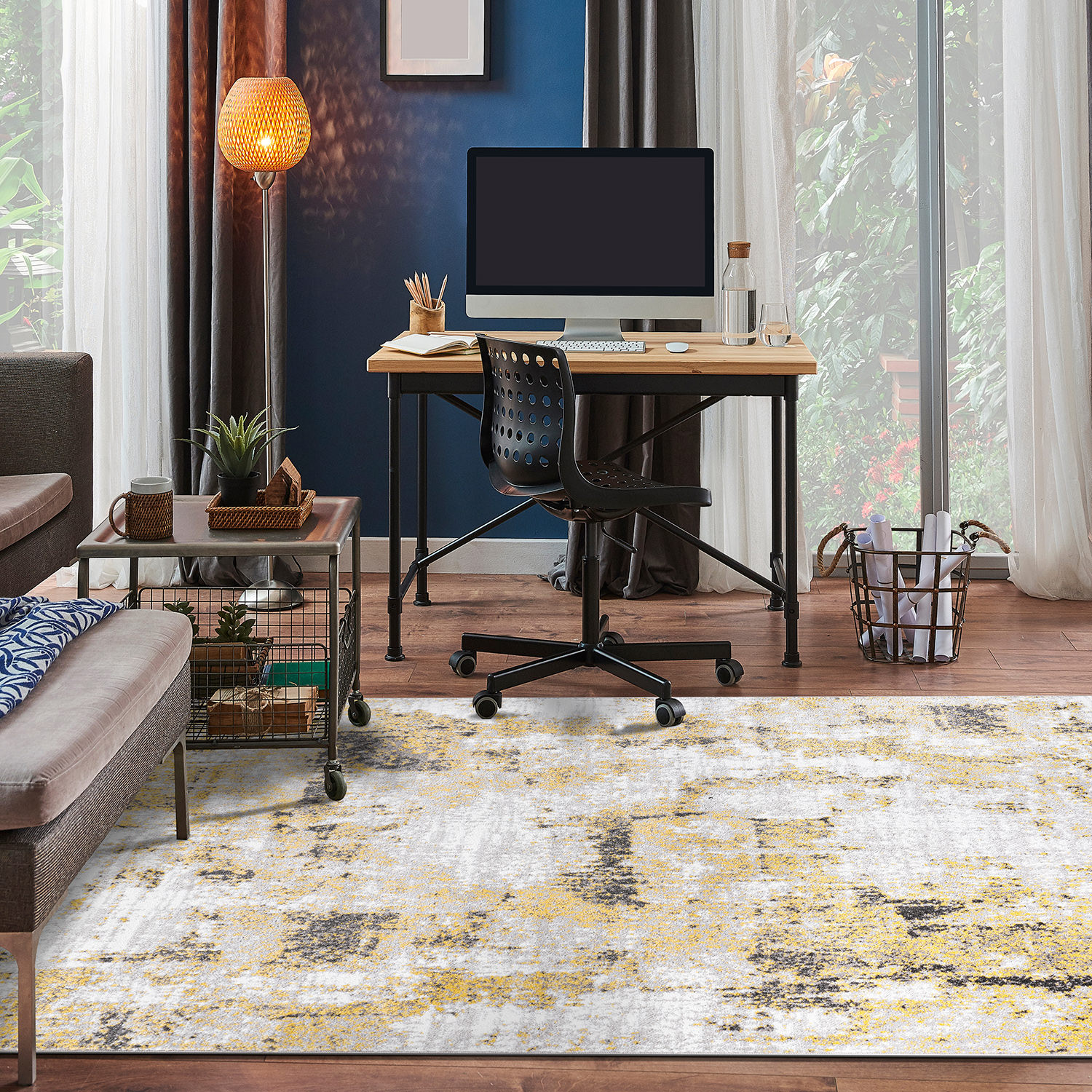 World Rug Gallery 937YELLOW5X7 rugs - View #8